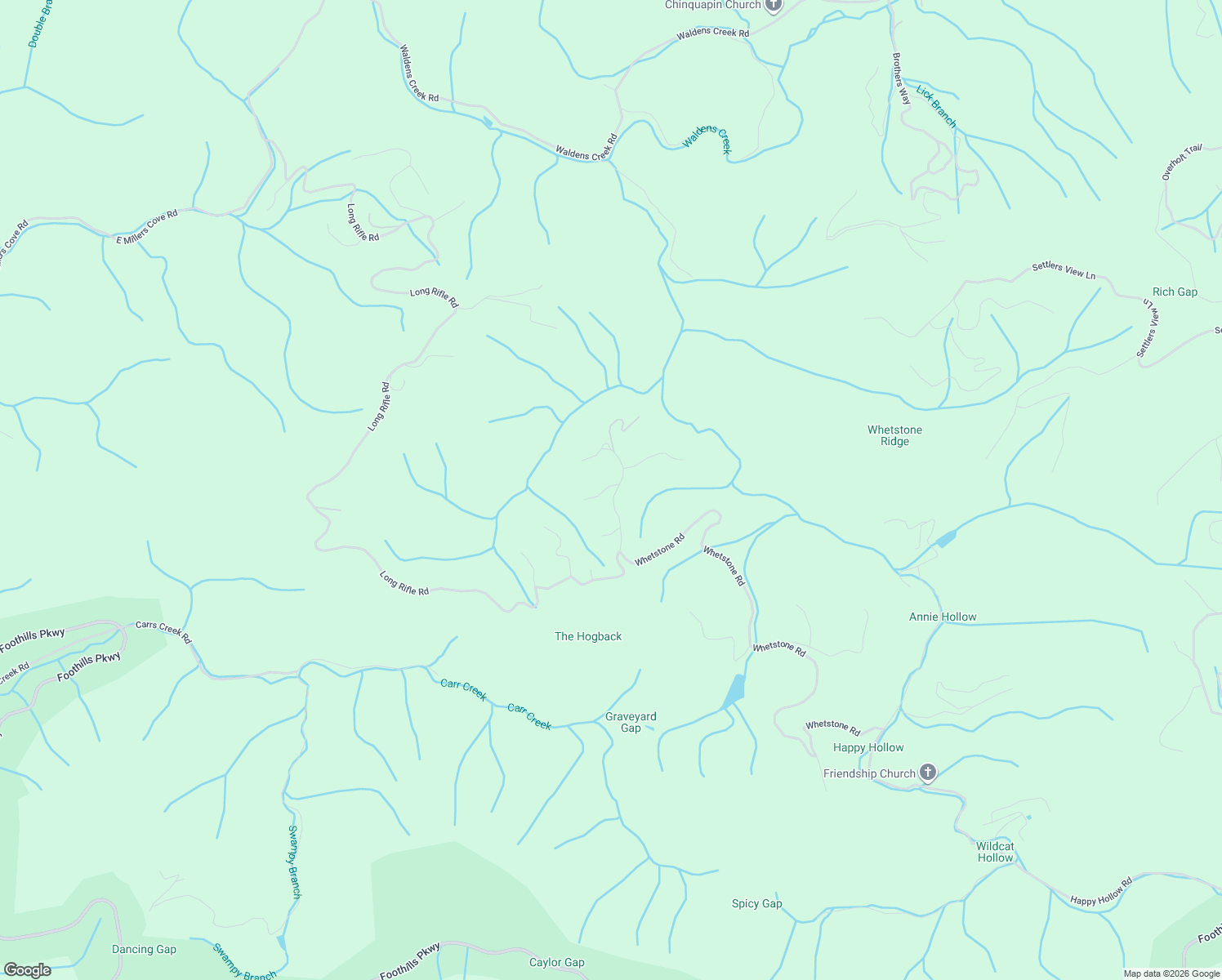 map of restaurants, bars, coffee shops, grocery stores, and more near 2720 Buck Board Lane in Sevierville