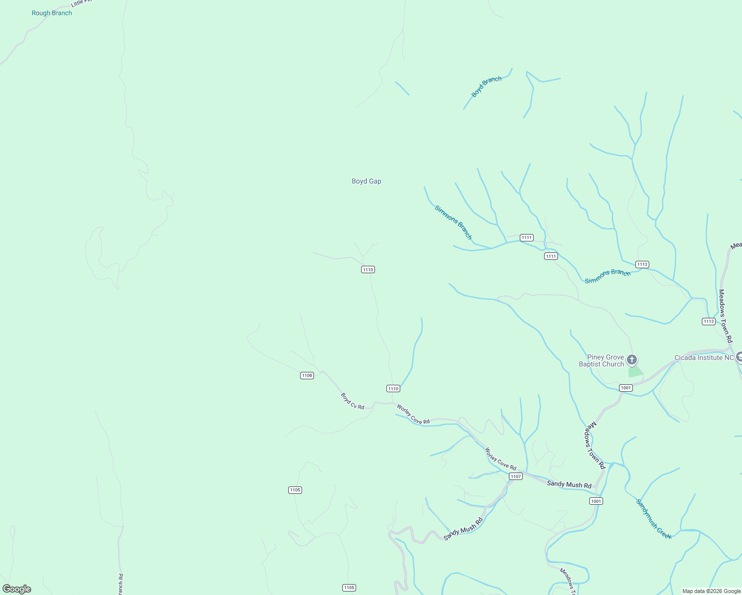 map of restaurants, bars, coffee shops, grocery stores, and more near 159-163 Worley Cove Rd in Marshall