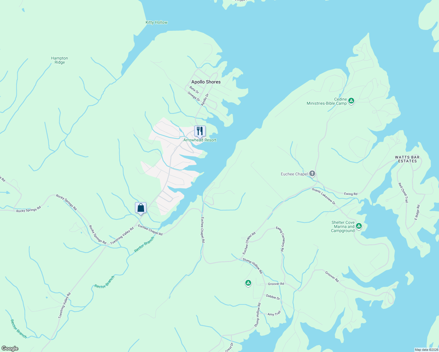 map of restaurants, bars, coffee shops, grocery stores, and more near 341 Clearwater Drive in Spring City