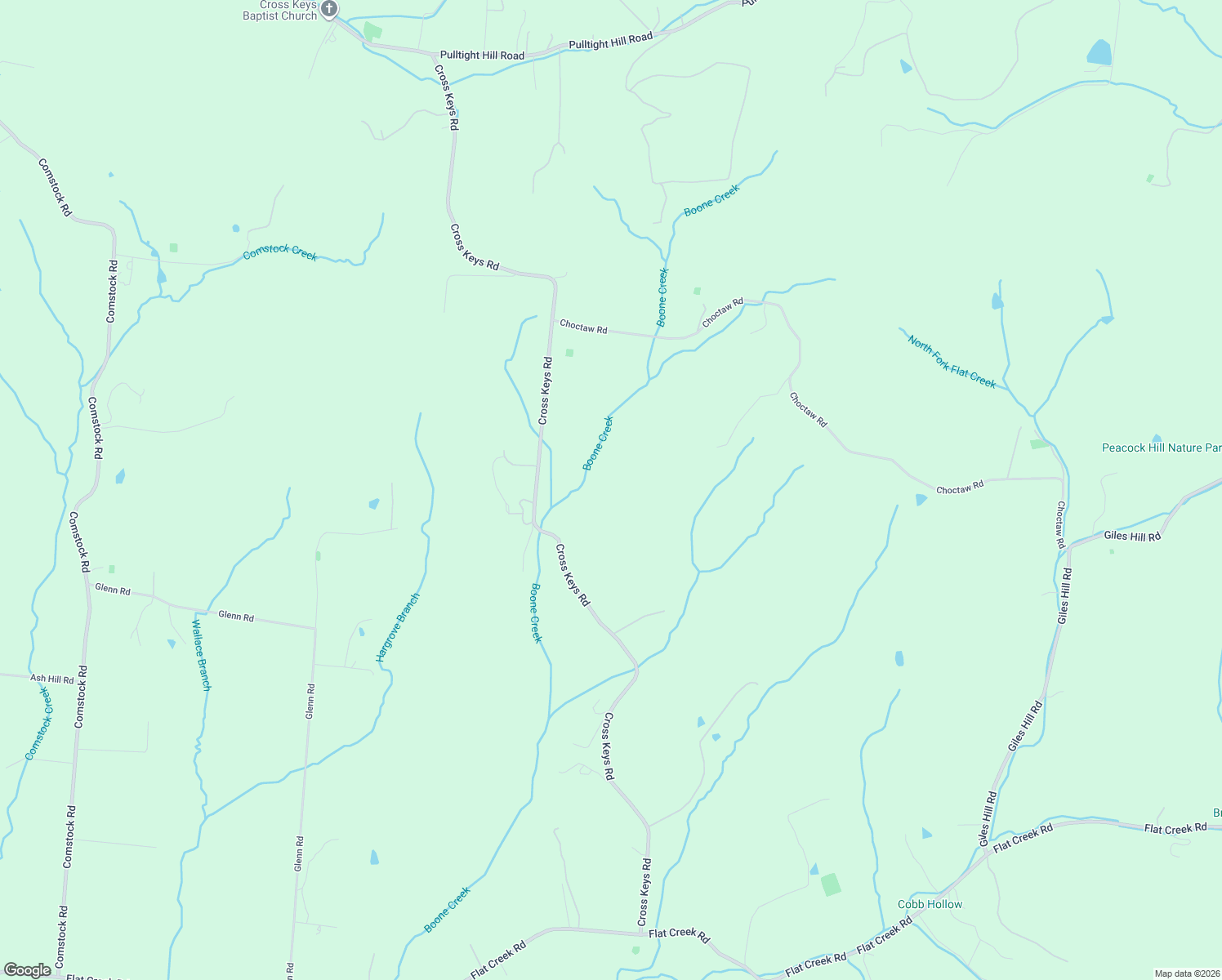map of restaurants, bars, coffee shops, grocery stores, and more near 6884 Cross Keys Road in College Grove
