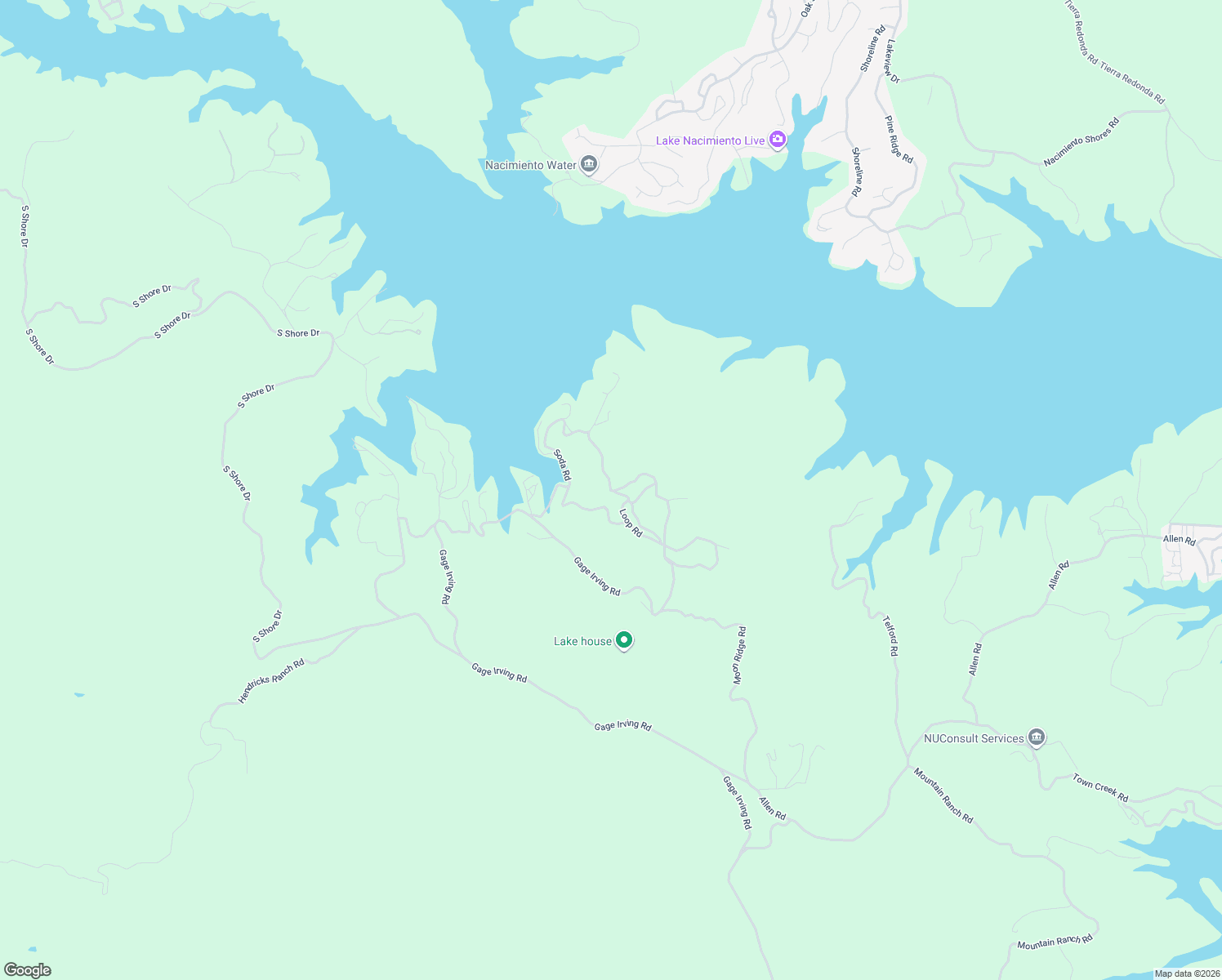 map of restaurants, bars, coffee shops, grocery stores, and more near Loop Road in San Luis Obispo County