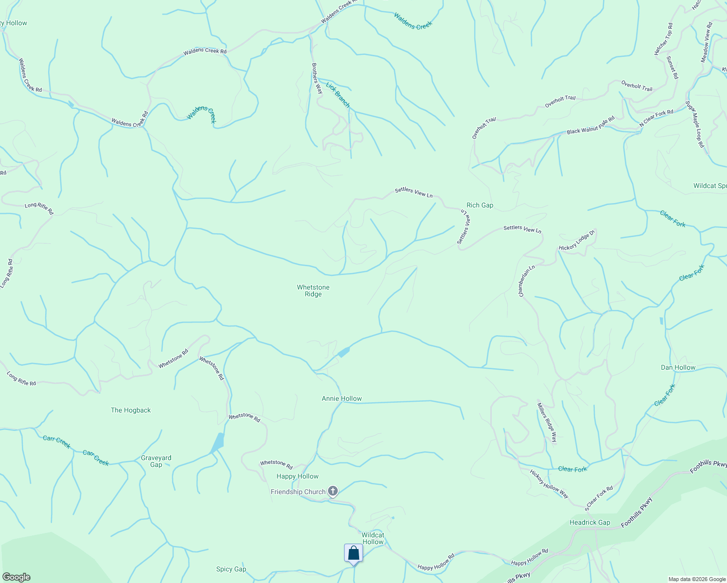 map of restaurants, bars, coffee shops, grocery stores, and more near 3044 Redtail Road in Sevierville