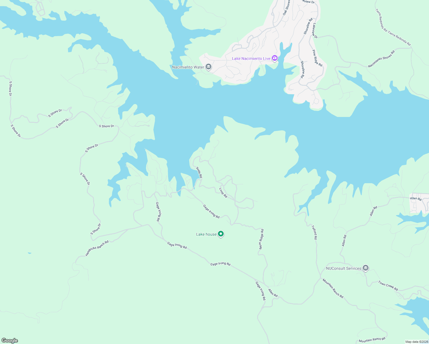 map of restaurants, bars, coffee shops, grocery stores, and more near Loop Road in Paso Robles