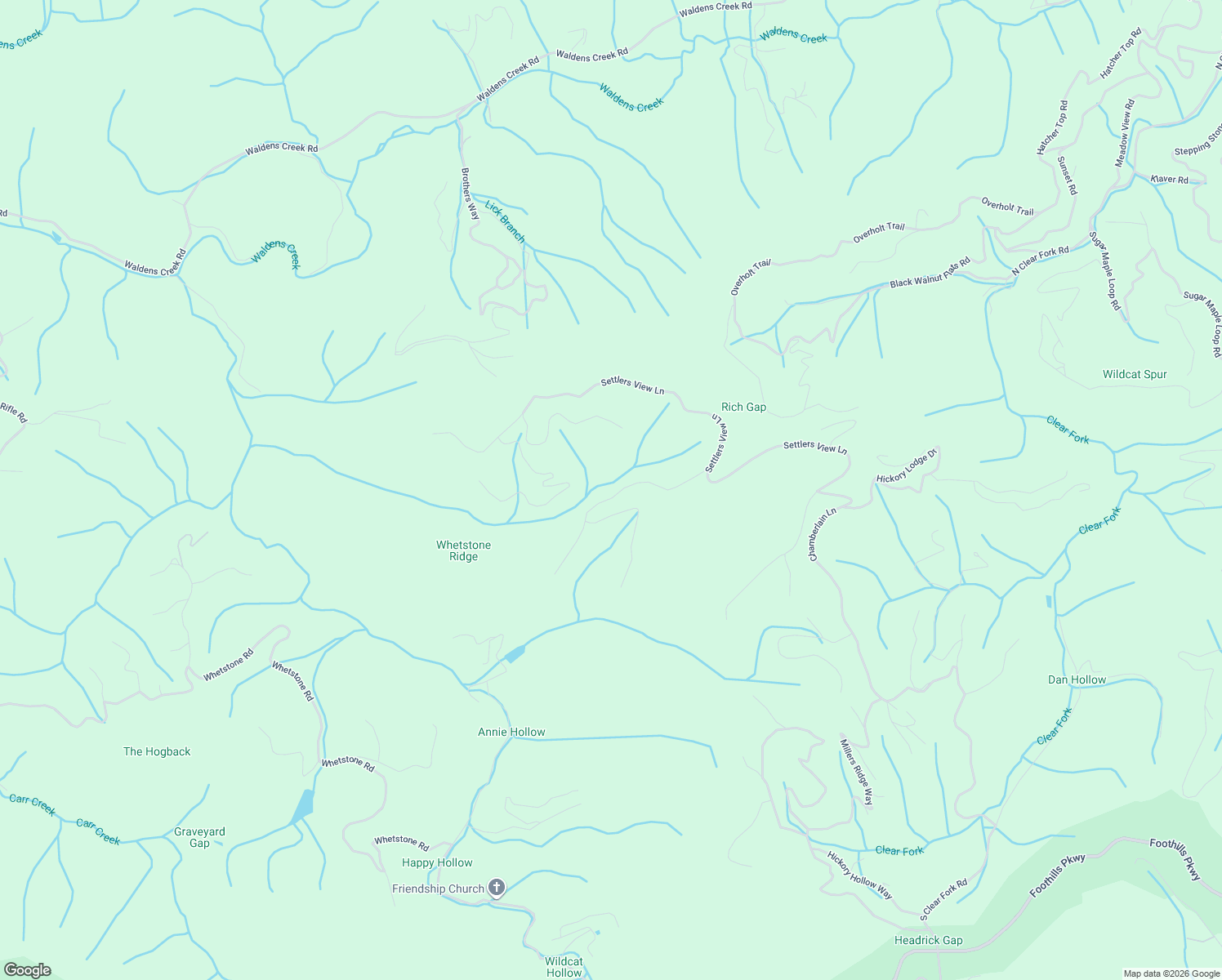 map of restaurants, bars, coffee shops, grocery stores, and more near 2951 Redtail Road in Sevierville