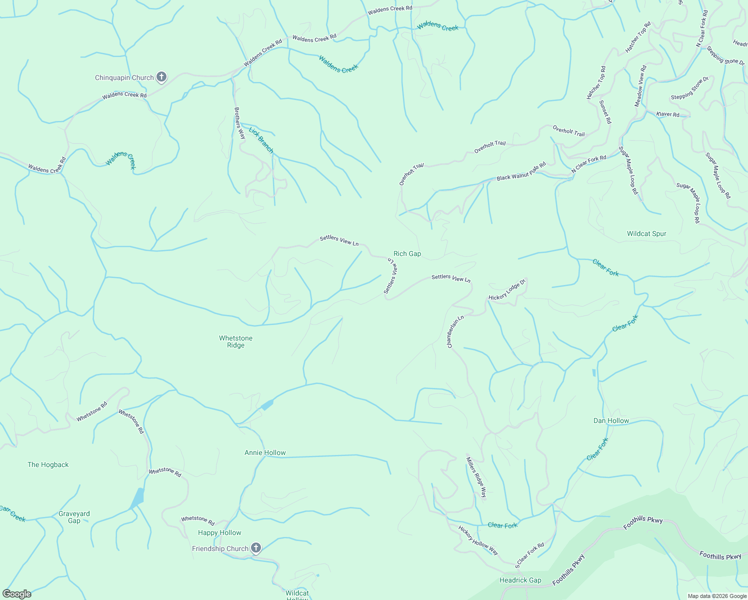 map of restaurants, bars, coffee shops, grocery stores, and more near 2913 Redtail Road in Sevierville
