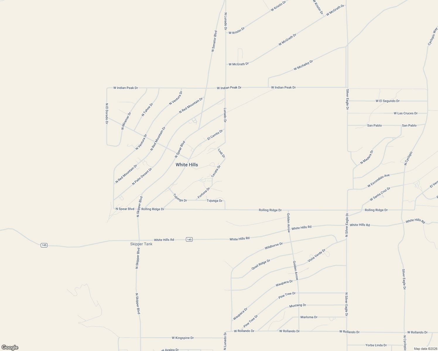 map of restaurants, bars, coffee shops, grocery stores, and more near 21156 Tecate Drive in Willow Beach
