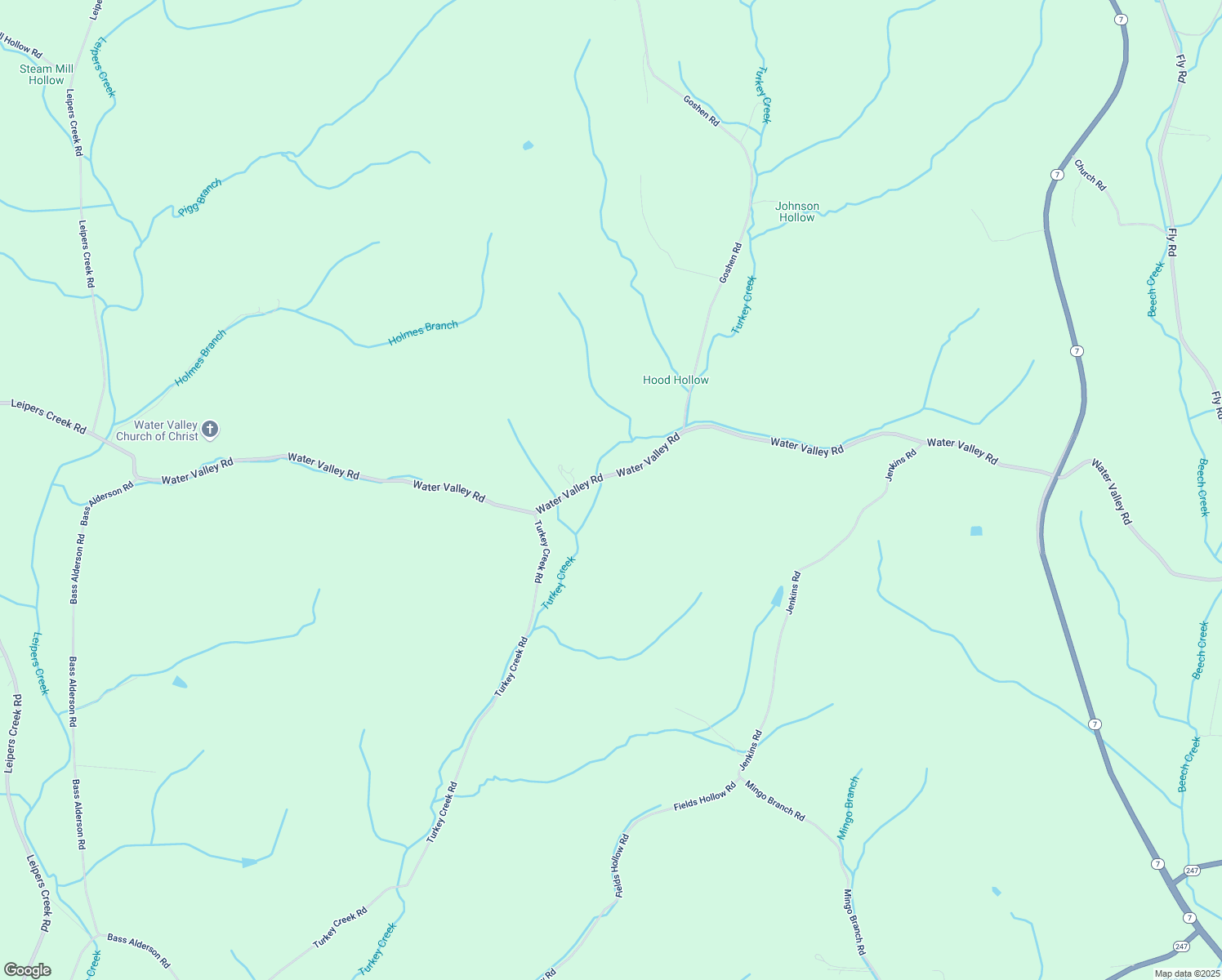 map of restaurants, bars, coffee shops, grocery stores, and more near 3185 Water Valley Road in Santa Fe
