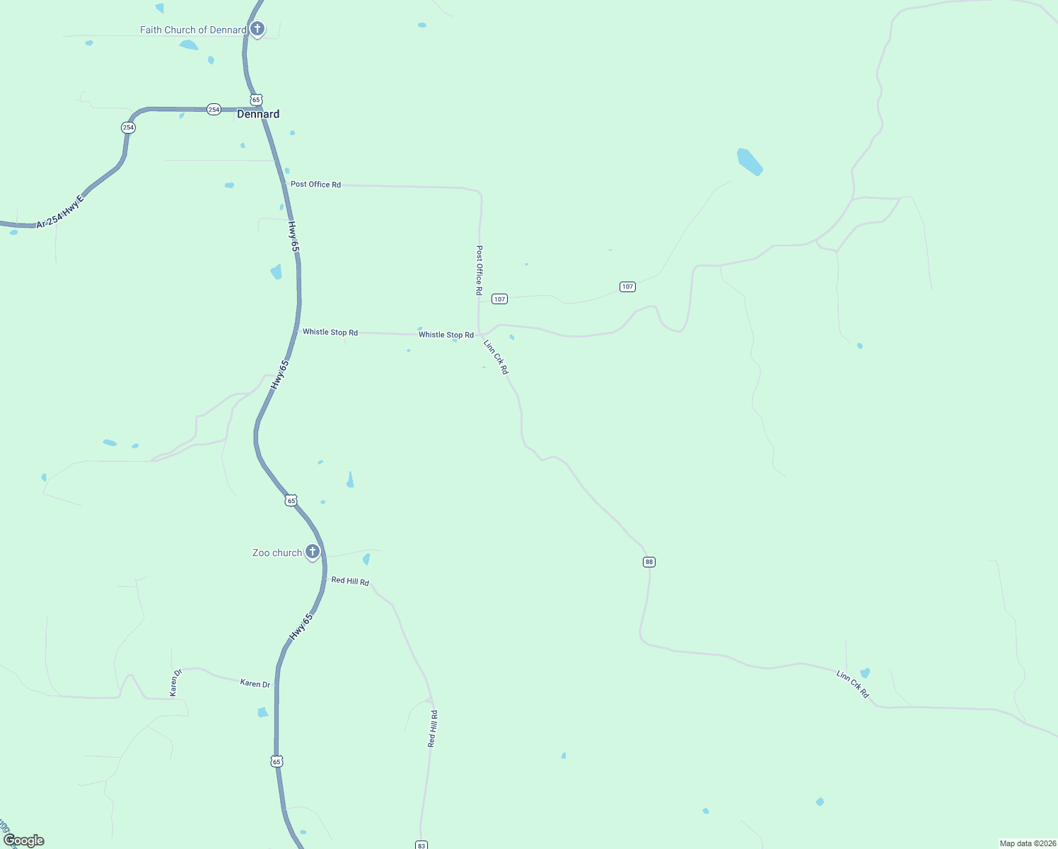 map of restaurants, bars, coffee shops, grocery stores, and more near 2503 Linn Creek Road in Clinton