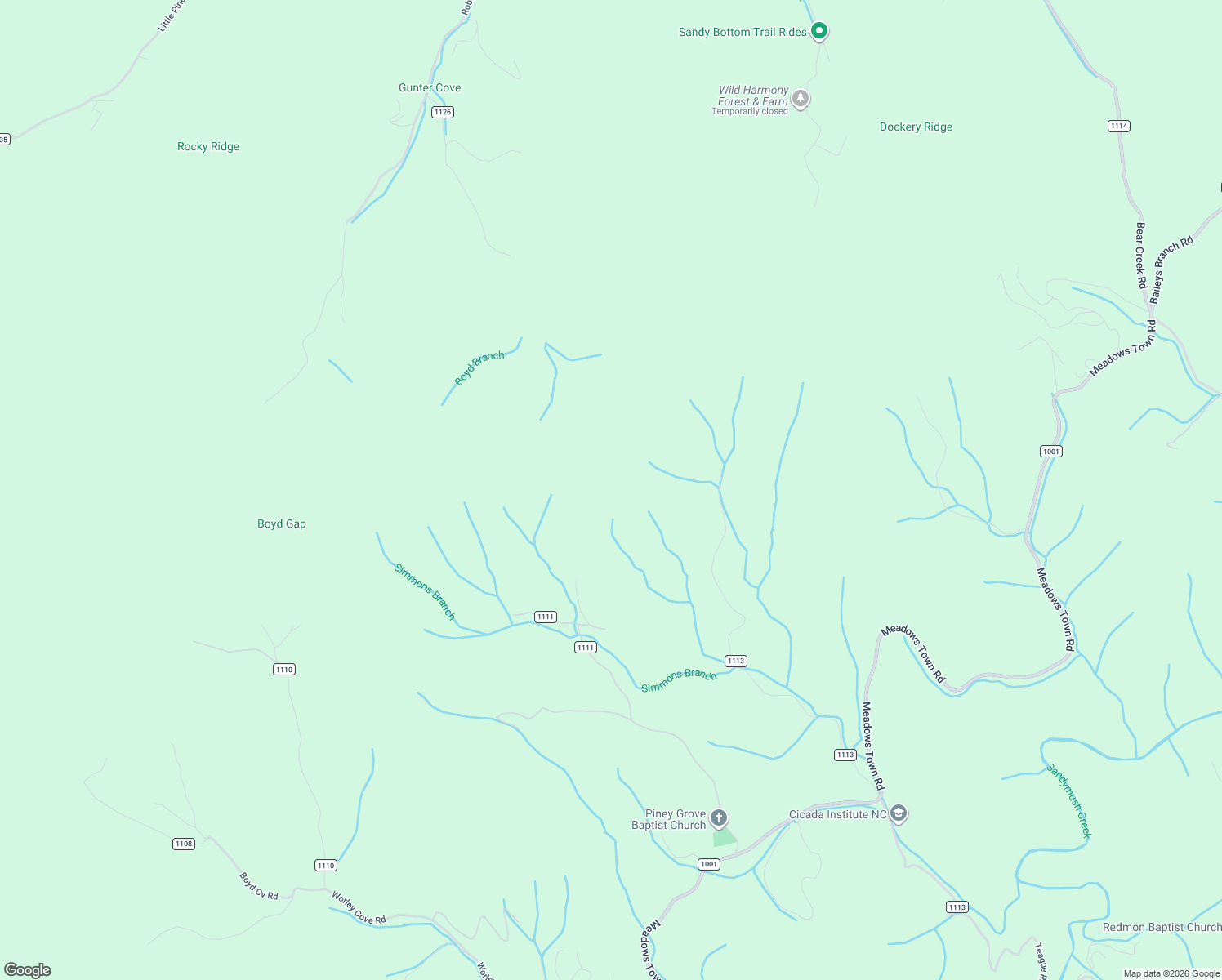 map of restaurants, bars, coffee shops, grocery stores, and more near 1045 Graham Road in Marshall