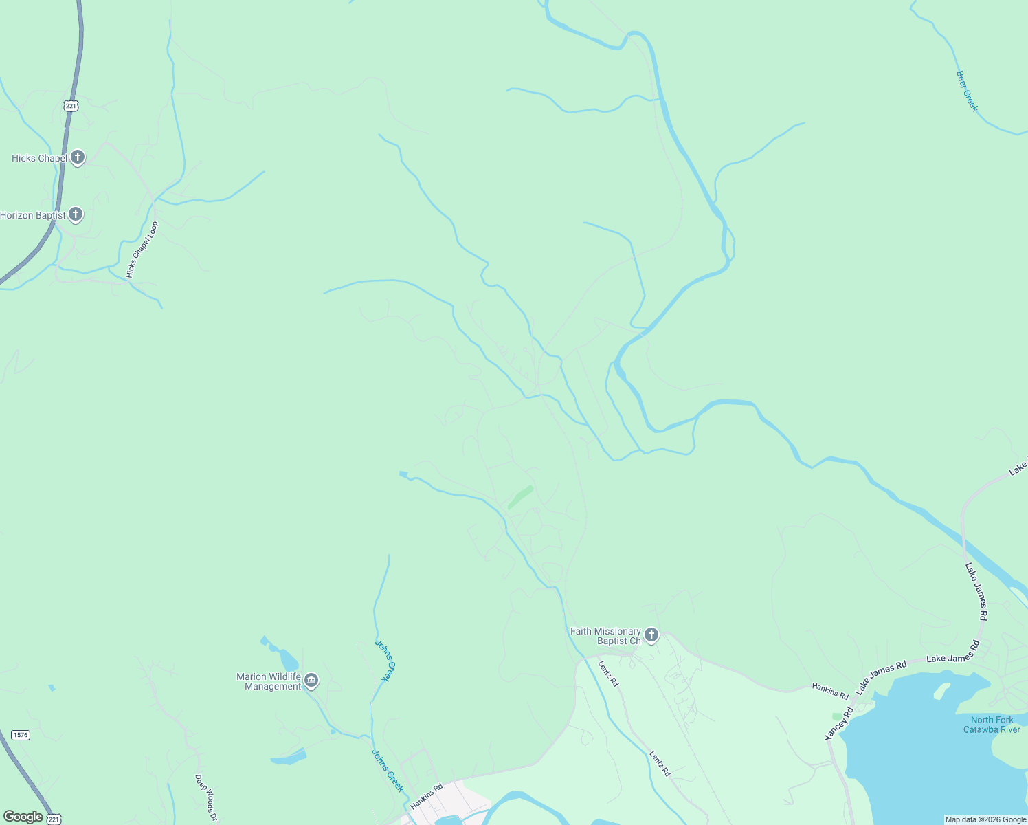 map of restaurants, bars, coffee shops, grocery stores, and more near 1060 Cannon Road in Marion