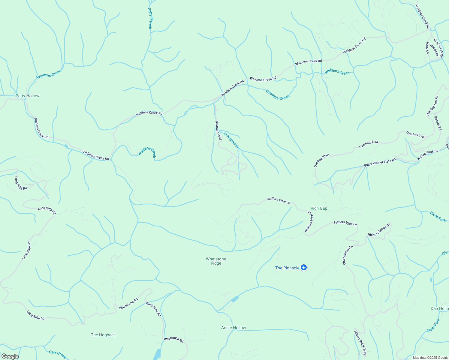 map of restaurants, bars, coffee shops, grocery stores, and more near 3454 Carsons Ridge Way in Sevierville