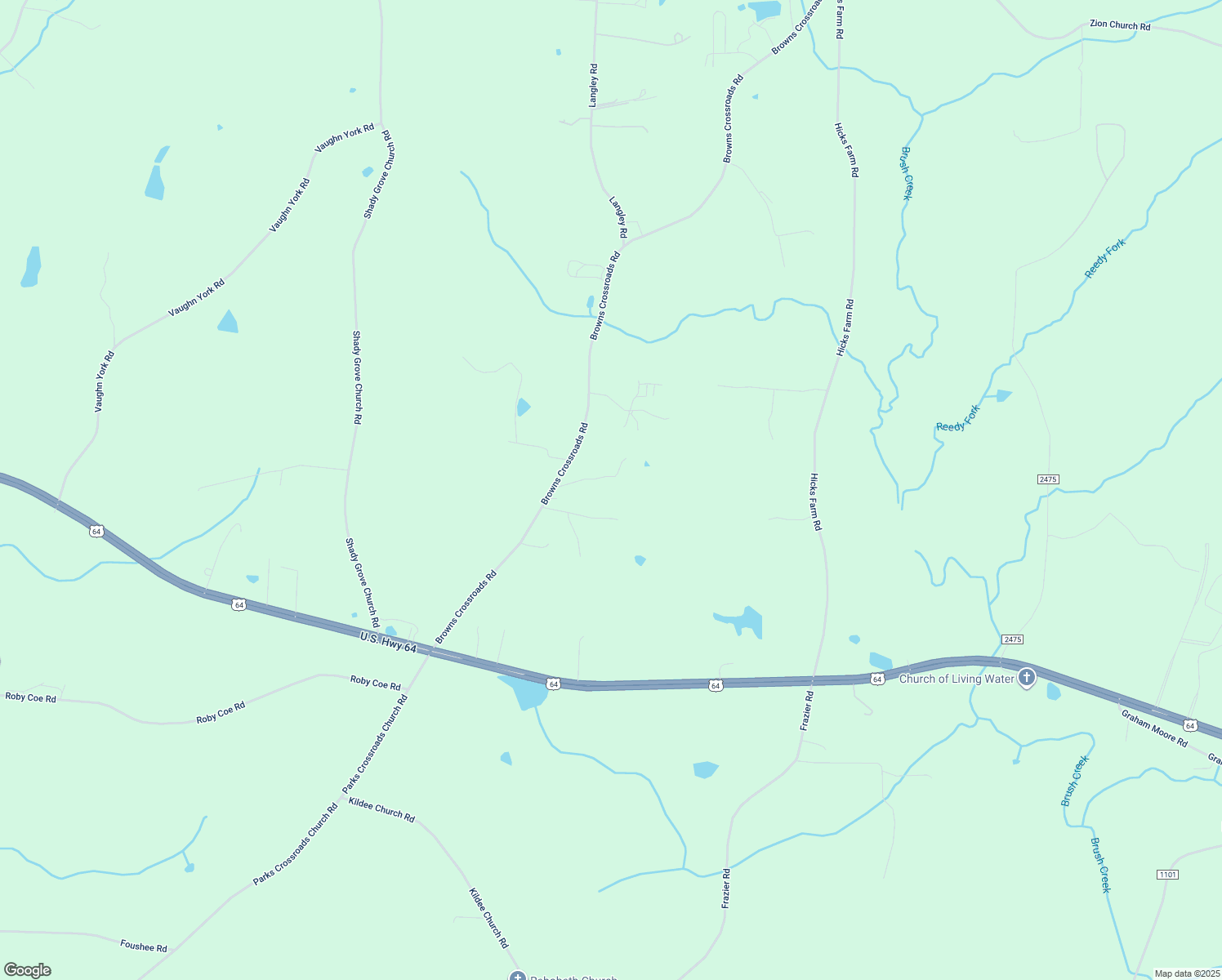 map of restaurants, bars, coffee shops, grocery stores, and more near 378 Browns Crossroads Road in Staley