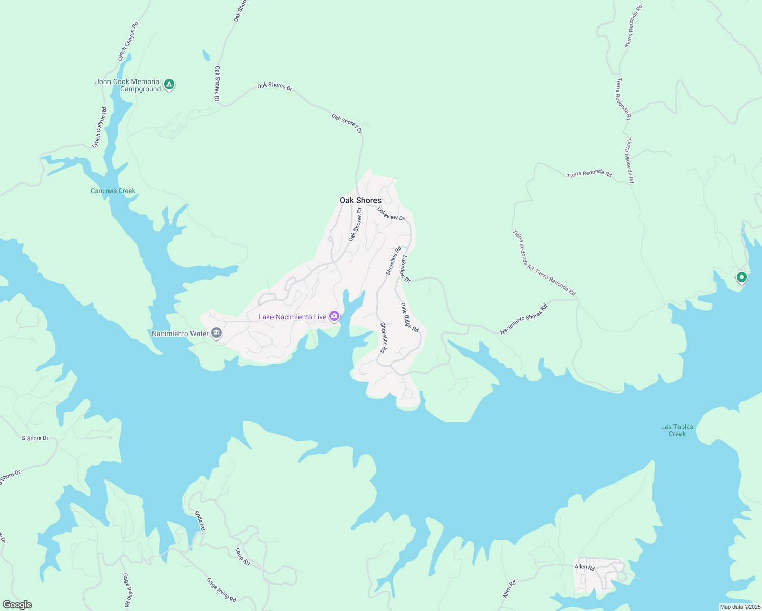 map of restaurants, bars, coffee shops, grocery stores, and more near 2546 Shoreline Road in Bradley