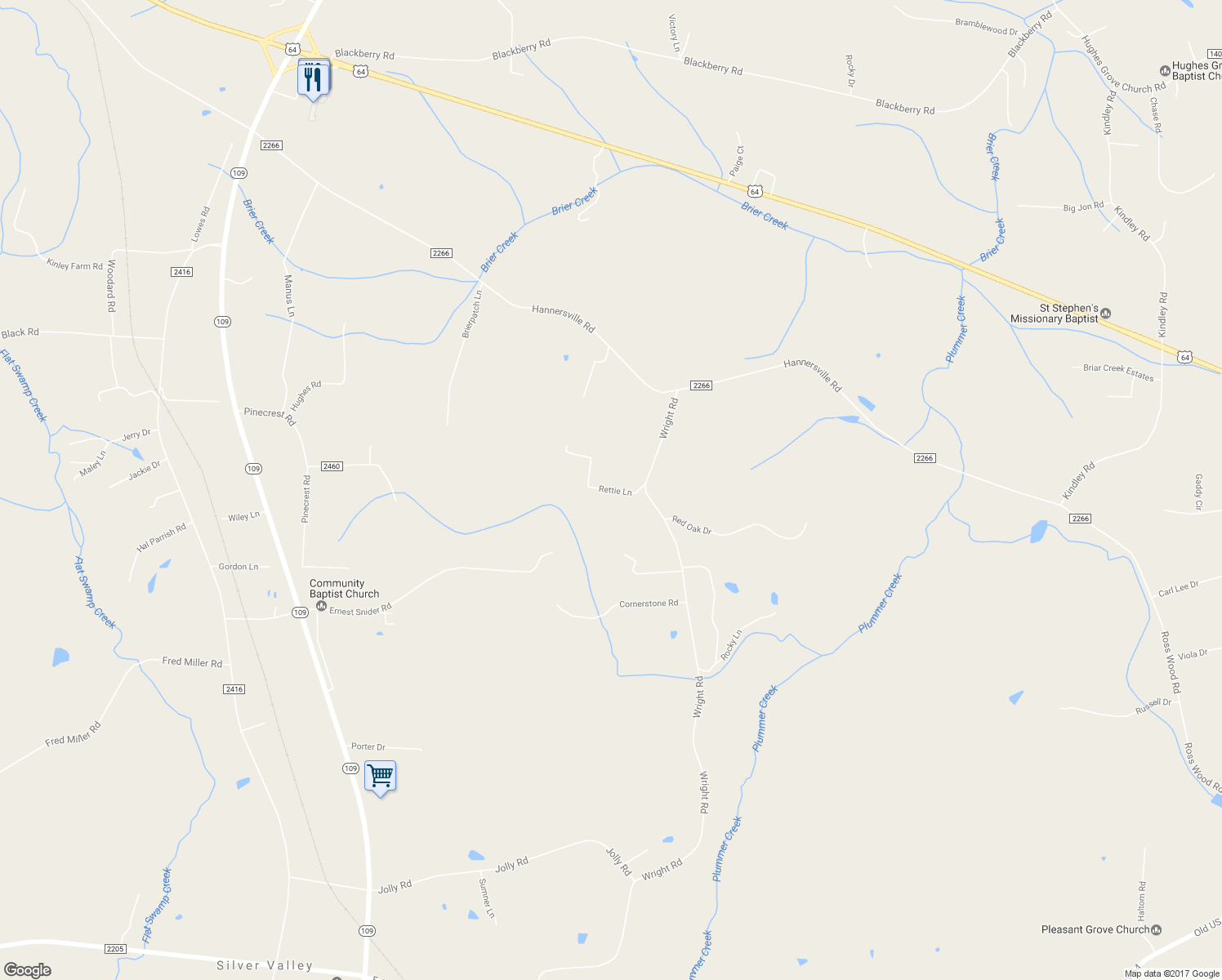 map of restaurants, bars, coffee shops, grocery stores, and more near Rettie Lane in Lexington