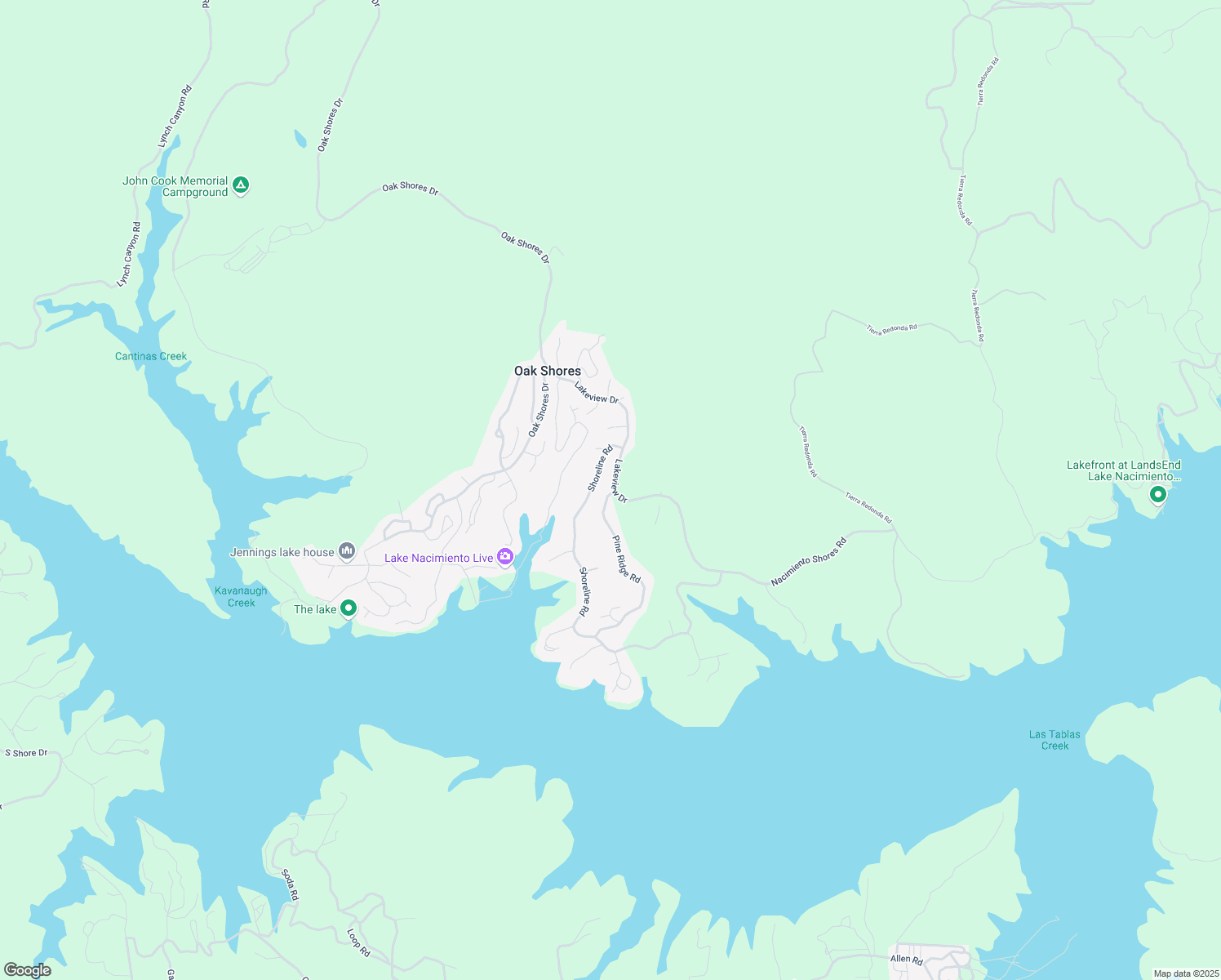 map of restaurants, bars, coffee shops, grocery stores, and more near 2668 Pine Ridge Road in Bradley