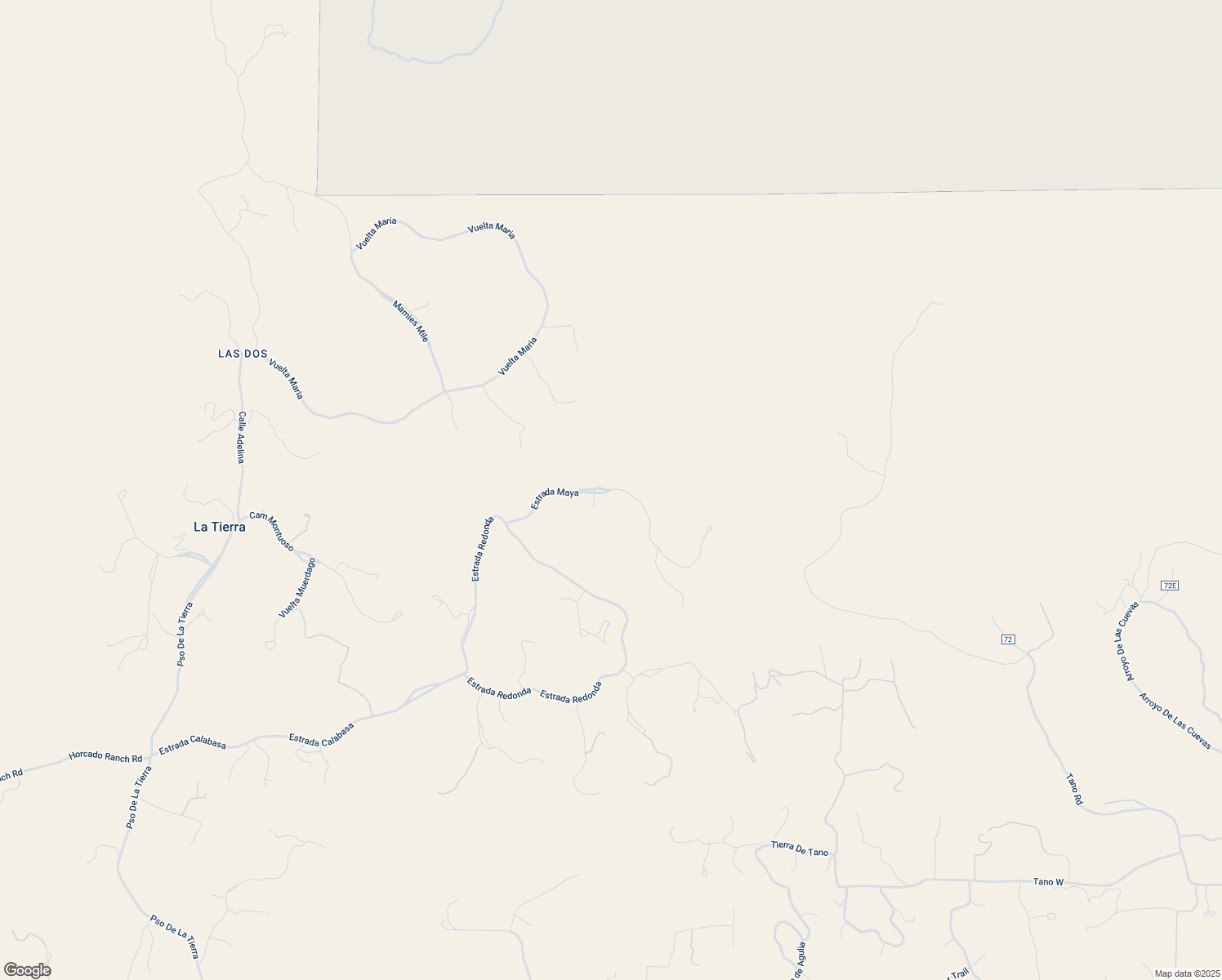 map of restaurants, bars, coffee shops, grocery stores, and more near 180 Estrada Maya in Santa Fe
