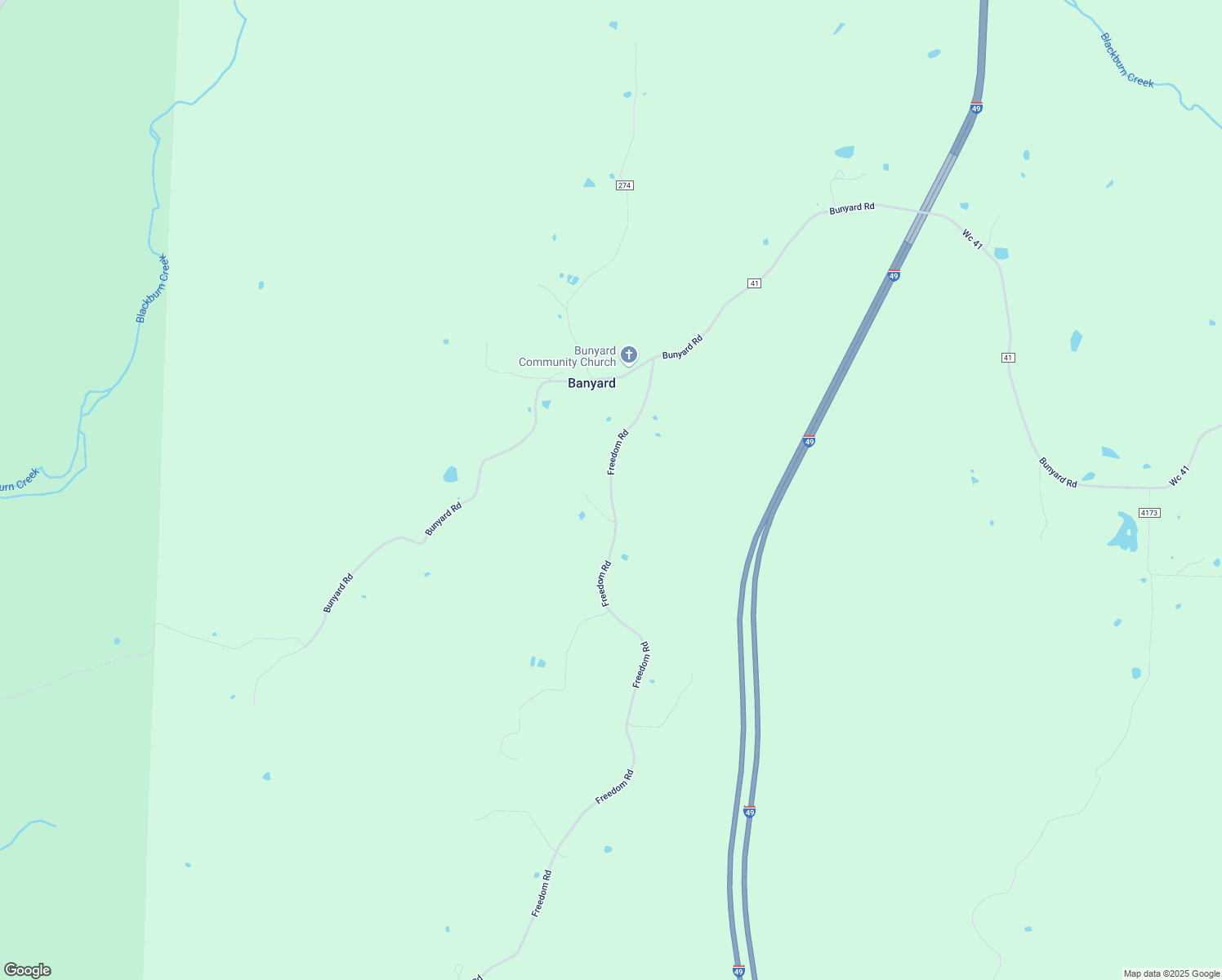 map of restaurants, bars, coffee shops, grocery stores, and more near 22640 Freedom Road in Winslow