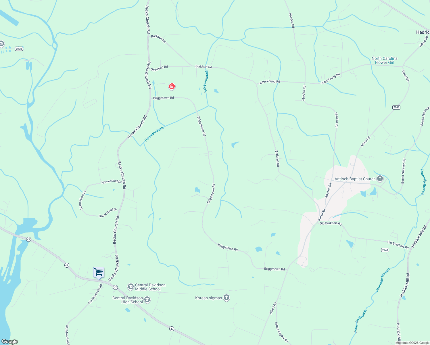 map of restaurants, bars, coffee shops, grocery stores, and more near 1079 Briggstown Road in Lexington
