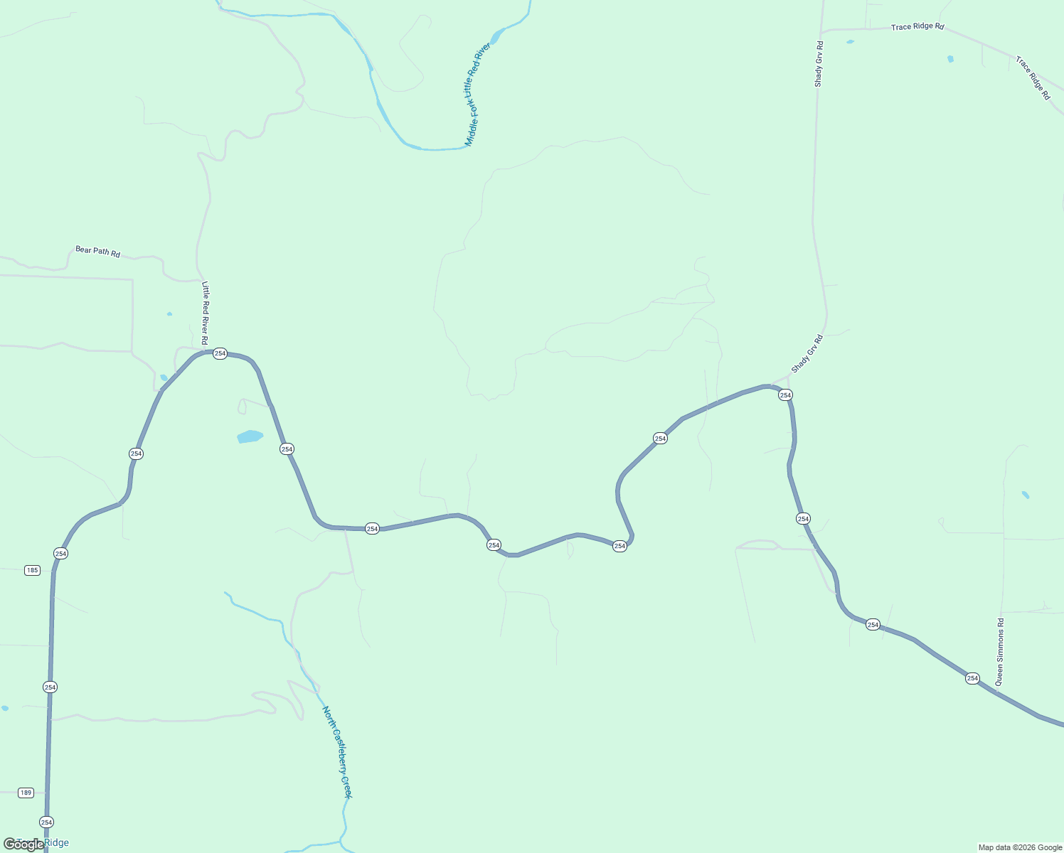 map of restaurants, bars, coffee shops, grocery stores, and more near 872 Woopsee Road in Leslie