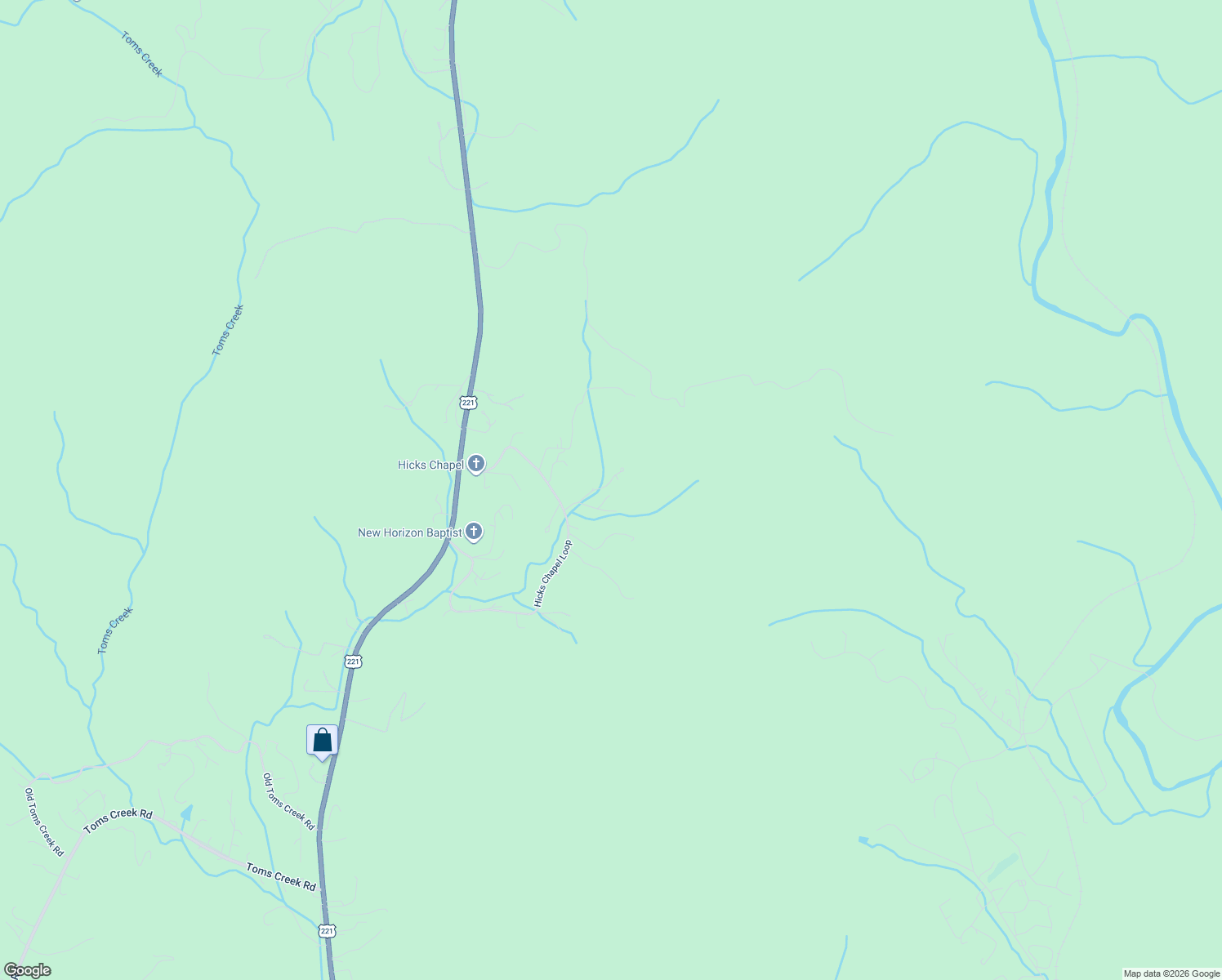 map of restaurants, bars, coffee shops, grocery stores, and more near 140 Gypsy Mountain Drive in Marion