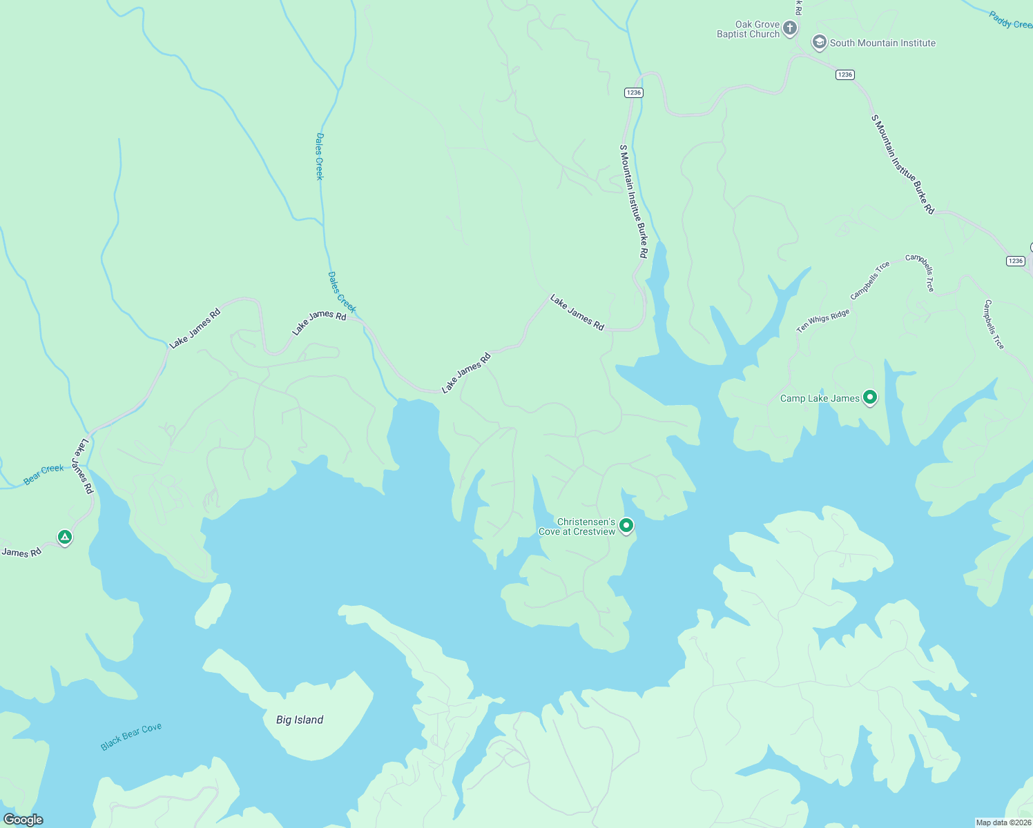 map of restaurants, bars, coffee shops, grocery stores, and more near in Nebo