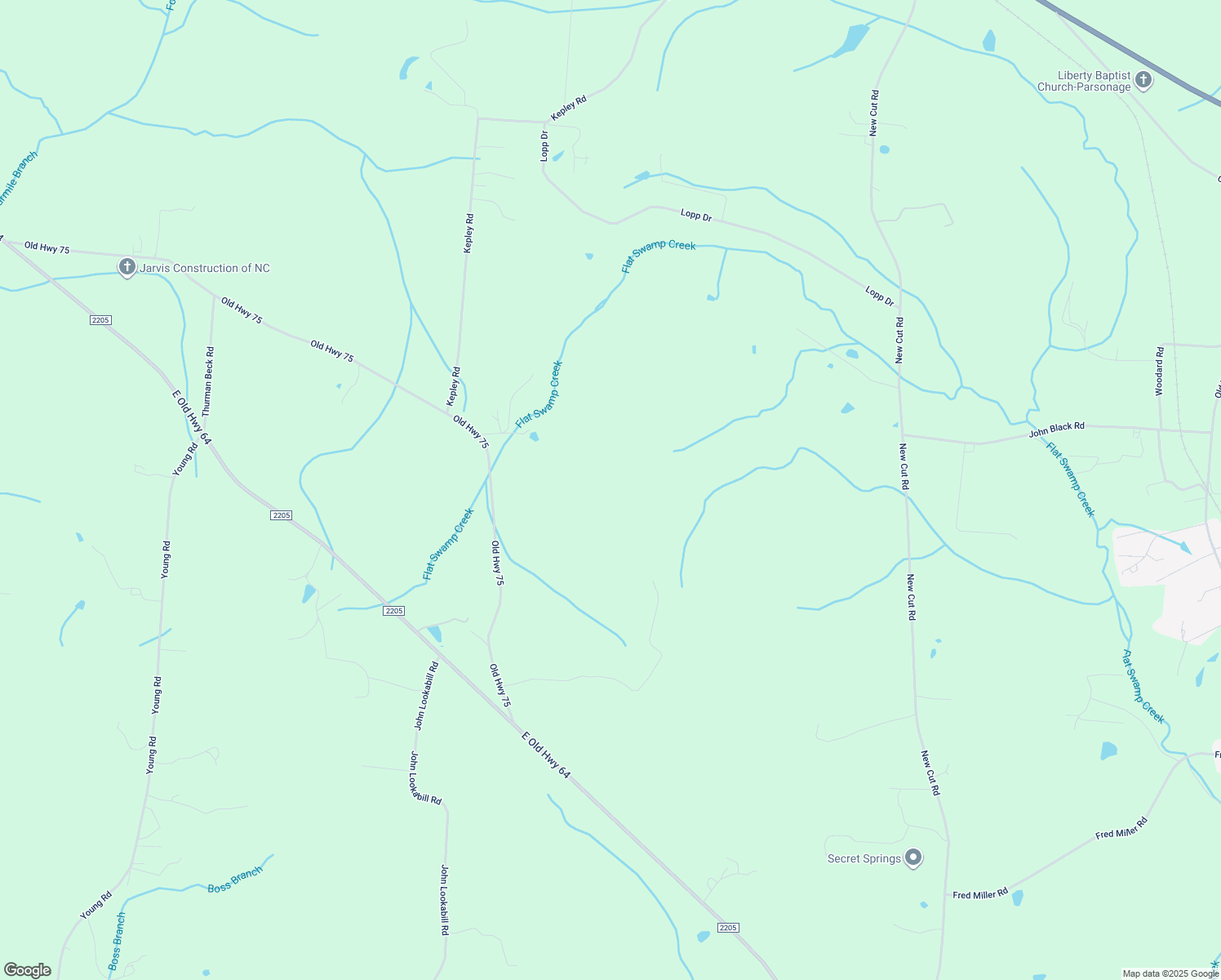 map of restaurants, bars, coffee shops, grocery stores, and more near Old Highway 75 in Davidson County