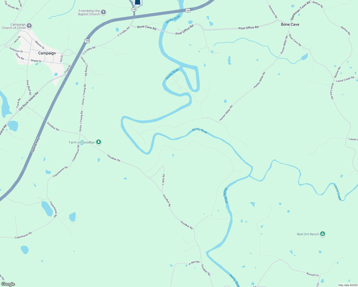 map of restaurants, bars, coffee shops, grocery stores, and more near in Rock Island