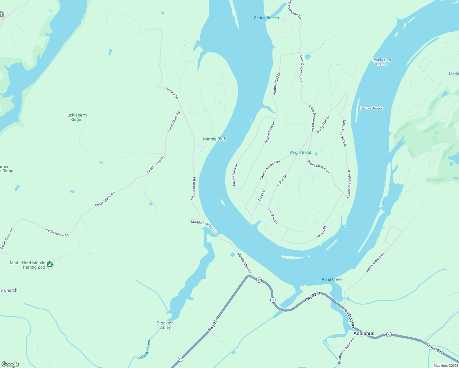 map of restaurants, bars, coffee shops, grocery stores, and more near 260 Marble View Drive in Kingston