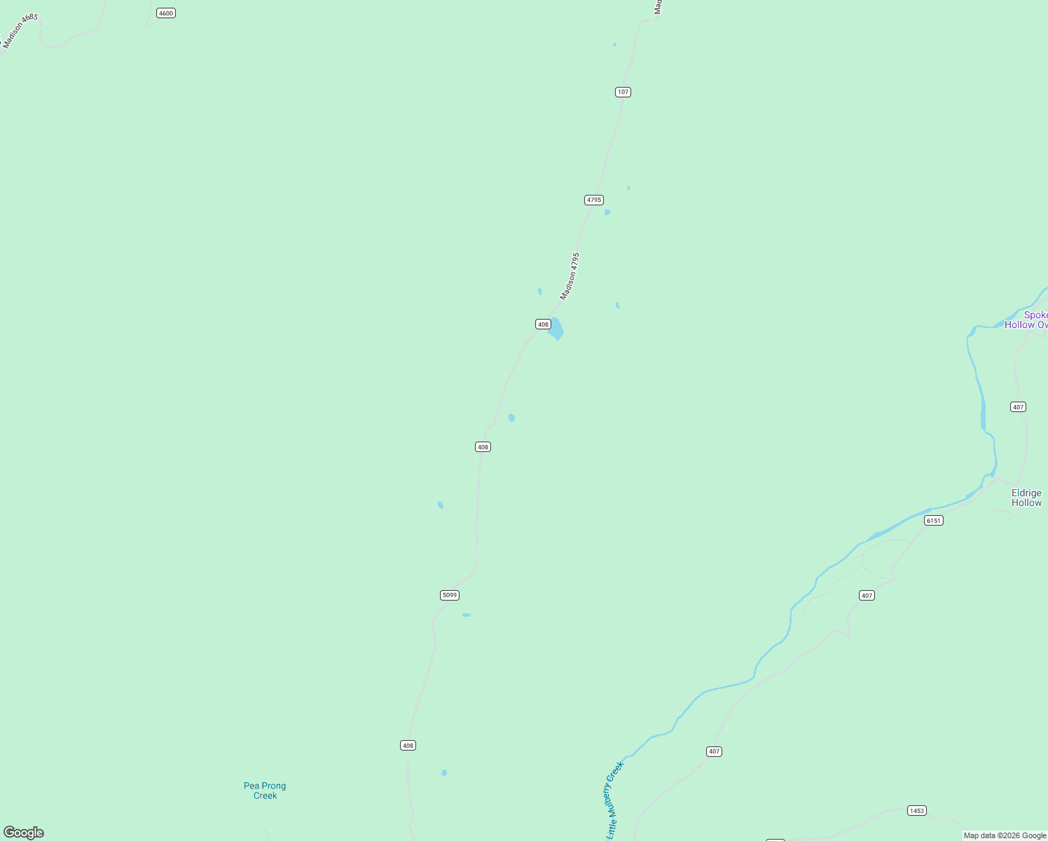 map of restaurants, bars, coffee shops, grocery stores, and more near 8249 County Road 5099 in Pettigrew