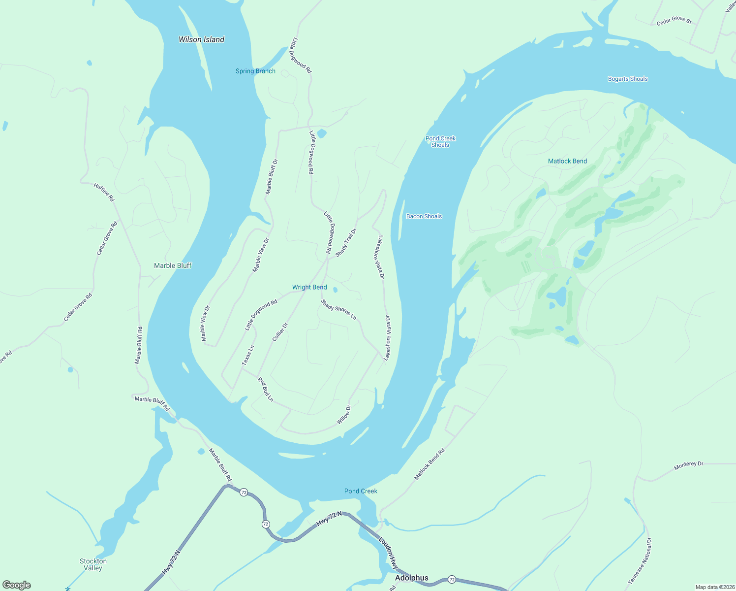 map of restaurants, bars, coffee shops, grocery stores, and more near 141 Shady Shores Lane in Kingston