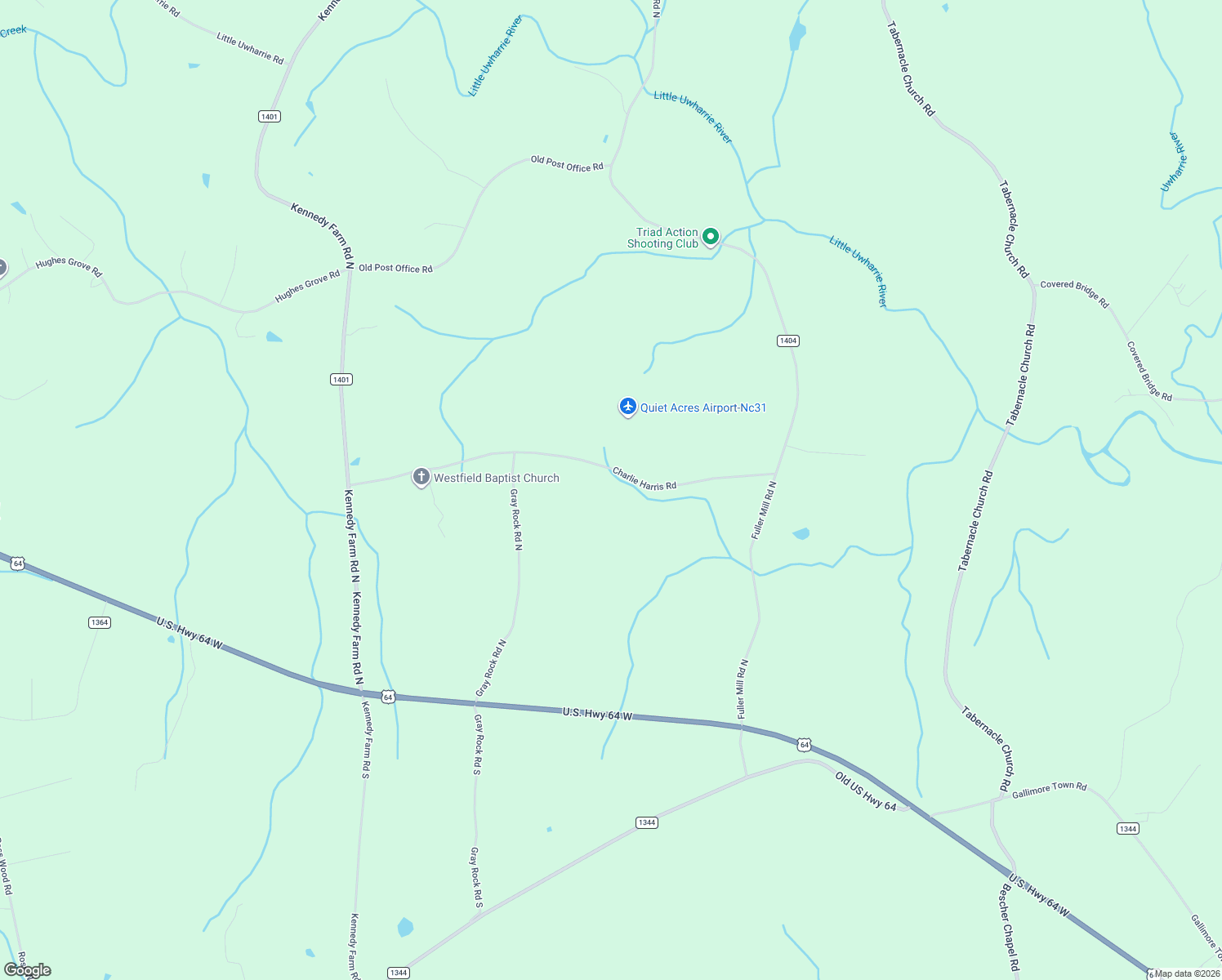map of restaurants, bars, coffee shops, grocery stores, and more near 6457 Charlie Harris Road in Trinity