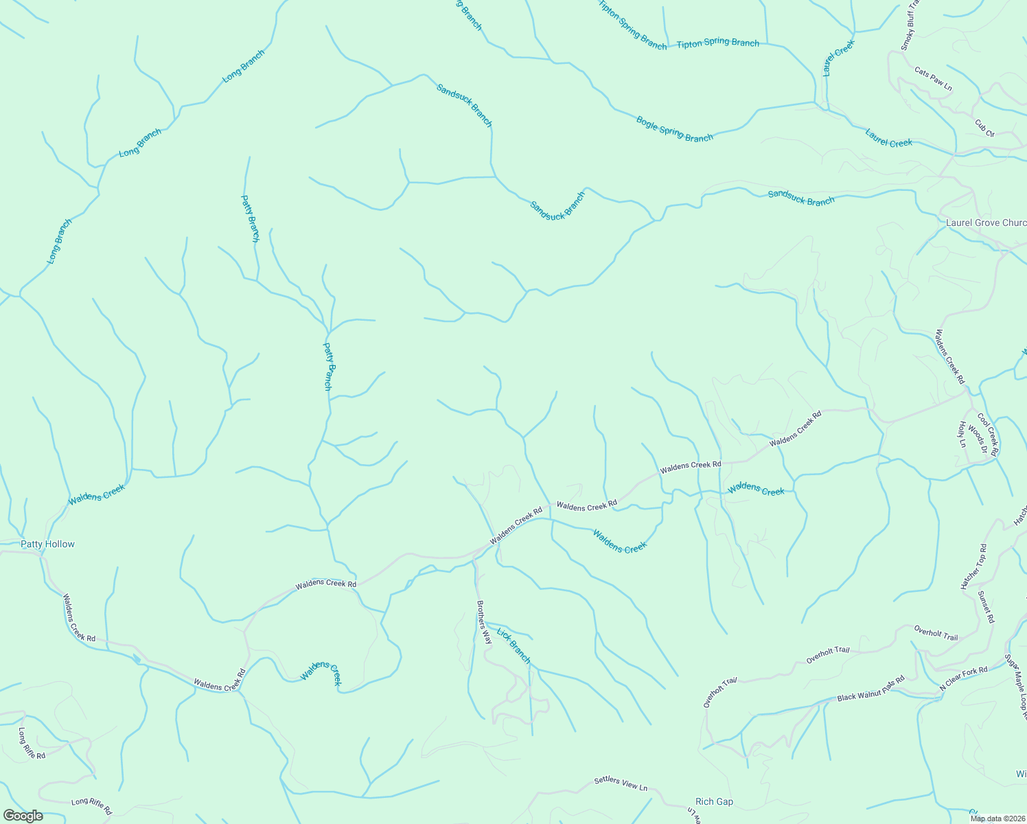 map of restaurants, bars, coffee shops, grocery stores, and more near 3002 Waldens Creek Road in Sevierville