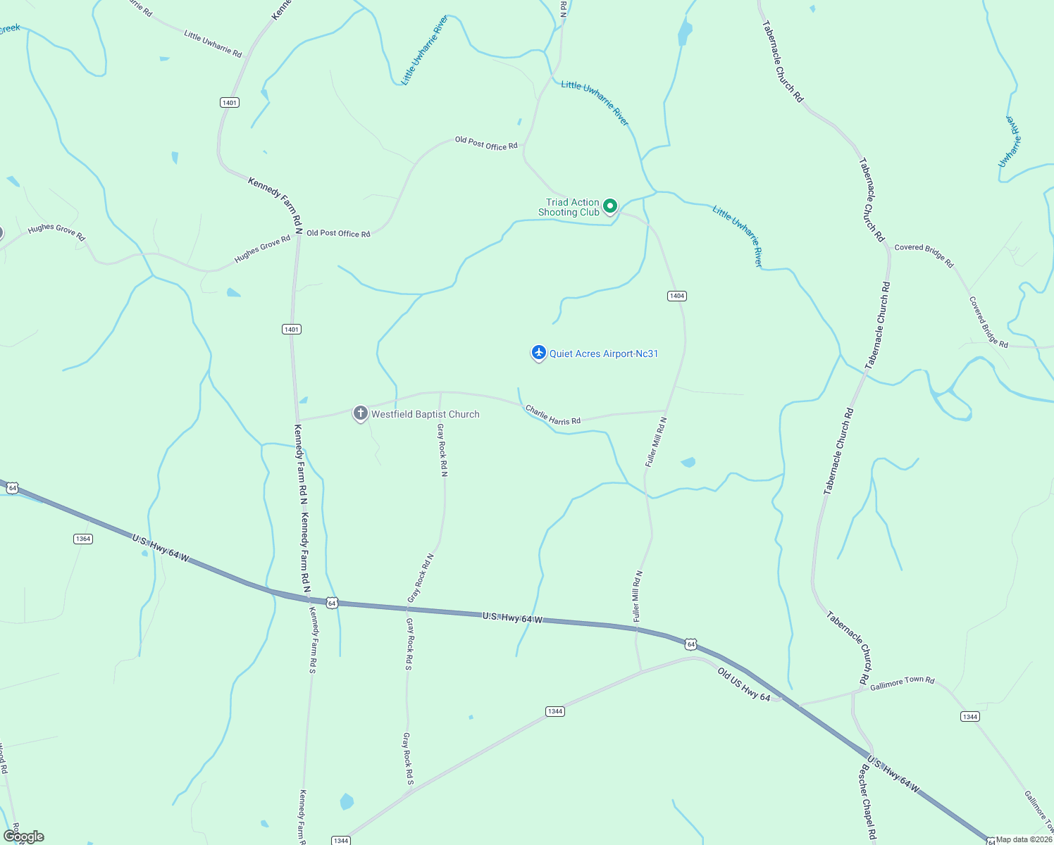 map of restaurants, bars, coffee shops, grocery stores, and more near 6457 Charlie Harris Road in Trinity