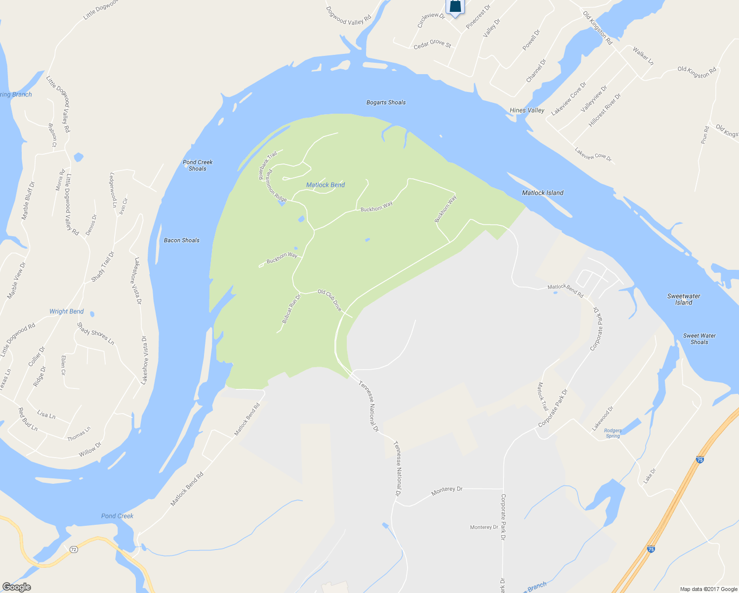 map of restaurants, bars, coffee shops, grocery stores, and more near 717 Black Cove Lane in Loudon