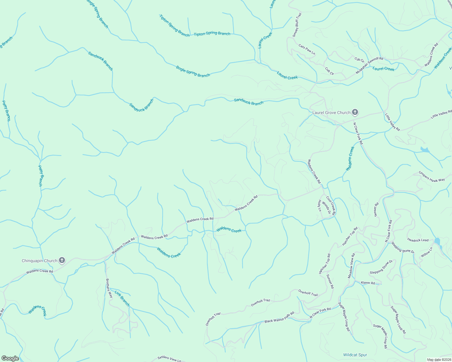 map of restaurants, bars, coffee shops, grocery stores, and more near 3060 Walden Ridge Road in Sevierville
