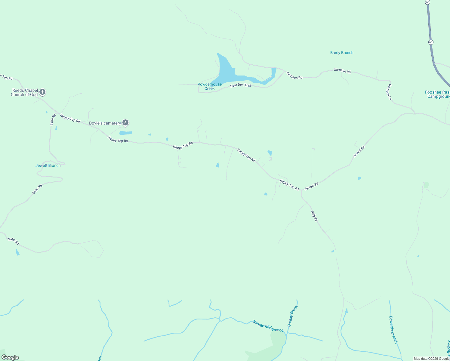 map of restaurants, bars, coffee shops, grocery stores, and more near 100-198 Kevin Bowman Lane in Grandview