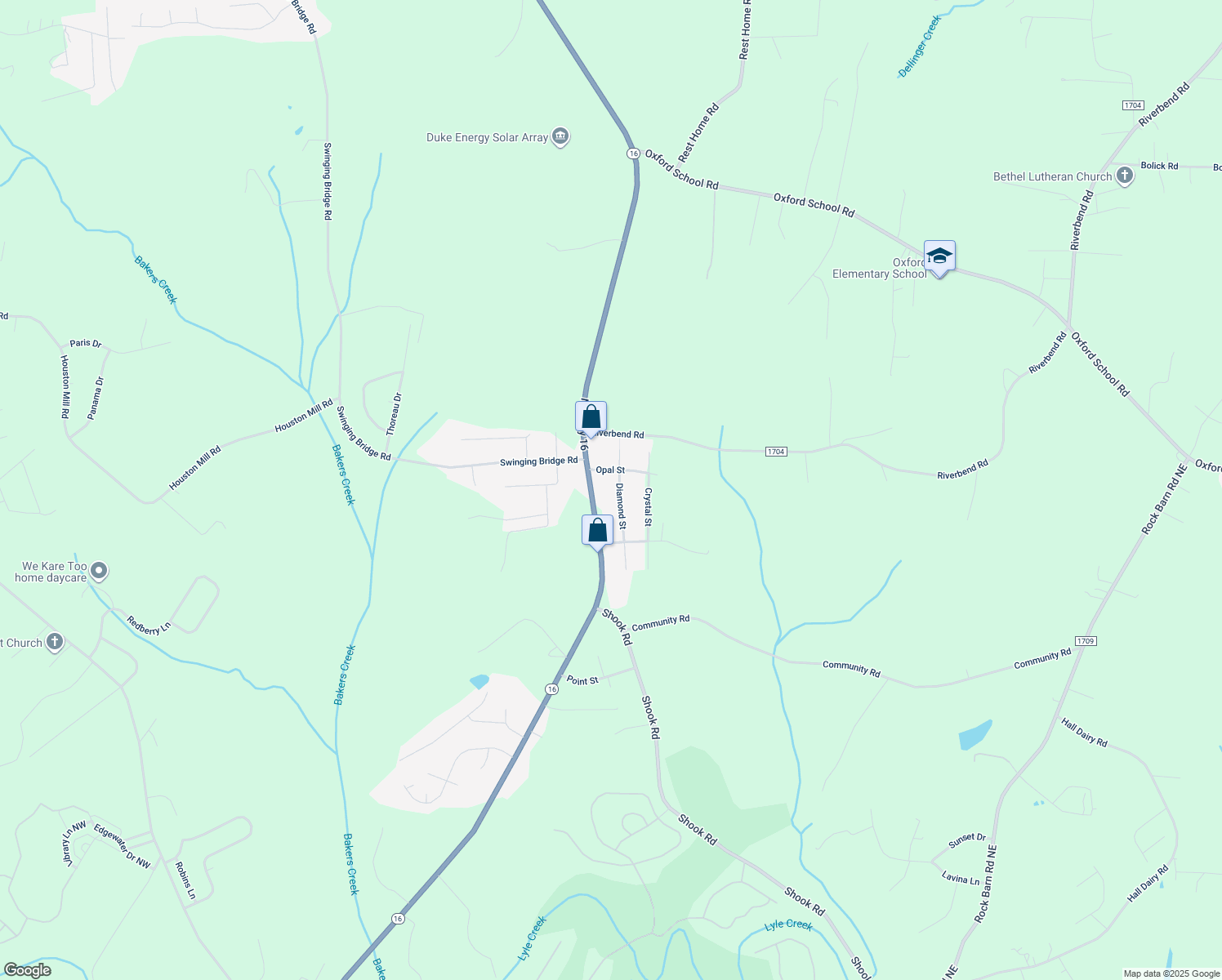 map of restaurants, bars, coffee shops, grocery stores, and more near 4667 Diamond Street in Claremont