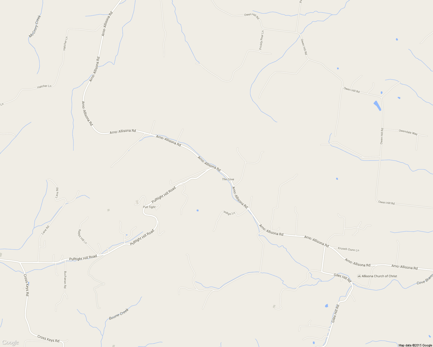 map of restaurants, bars, coffee shops, grocery stores, and more near 6861 Arno-Allisona Road in College Grove