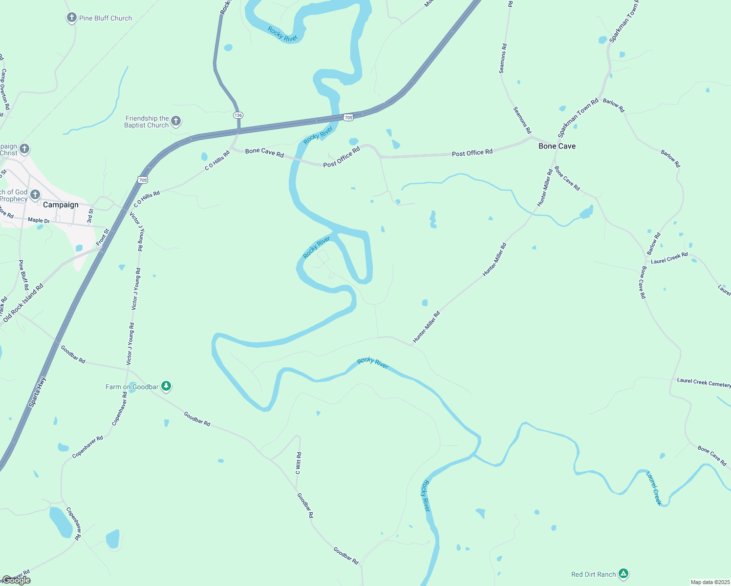 map of restaurants, bars, coffee shops, grocery stores, and more near 31 Admiral Point Drive in Rock Island
