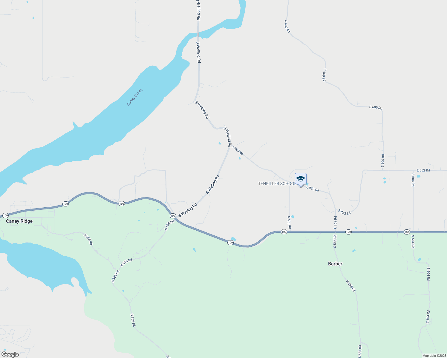 map of restaurants, bars, coffee shops, grocery stores, and more near 28006 South Welling Road in Welling