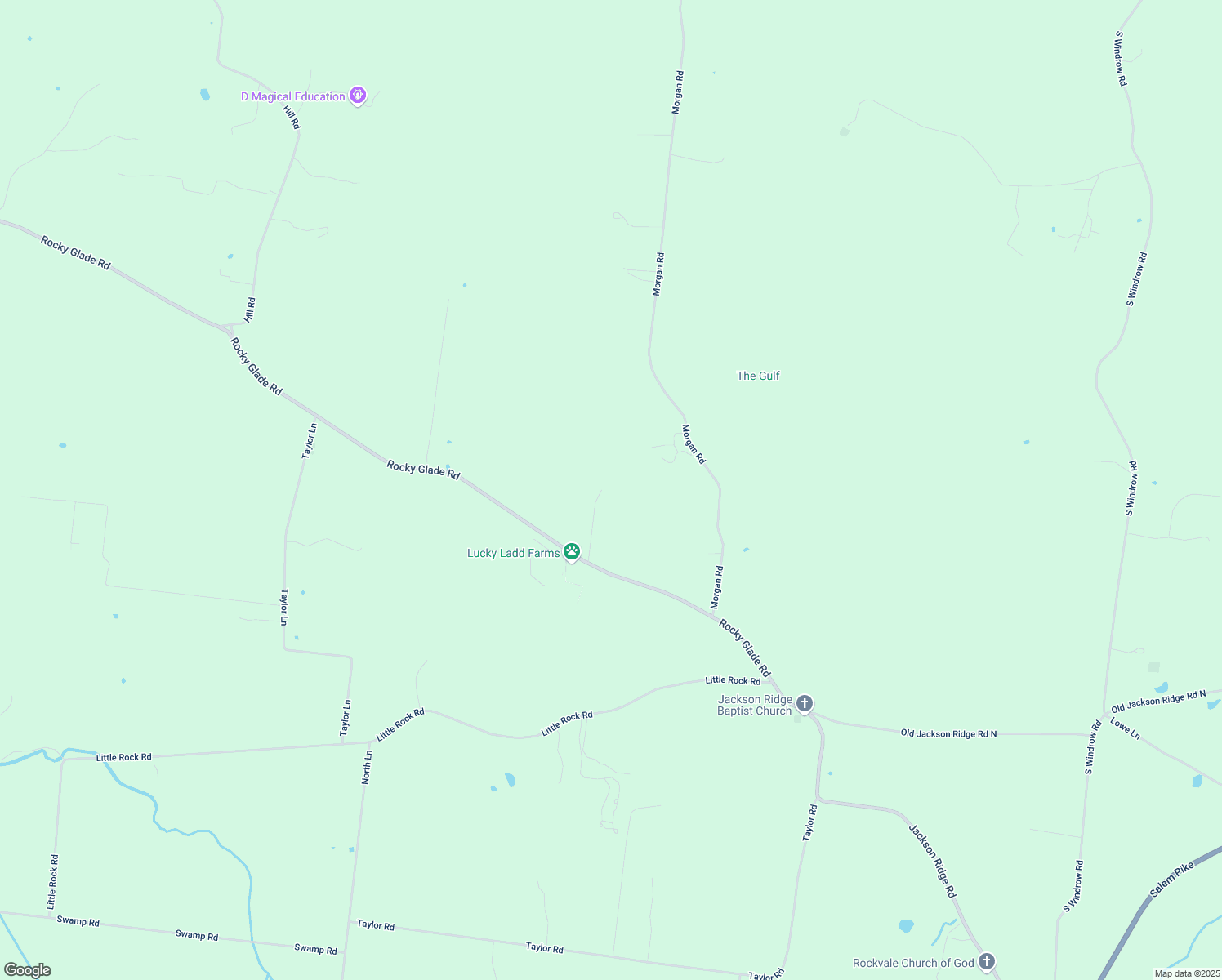 map of restaurants, bars, coffee shops, grocery stores, and more near 4365 Rocky Glade Rd in Eagleville