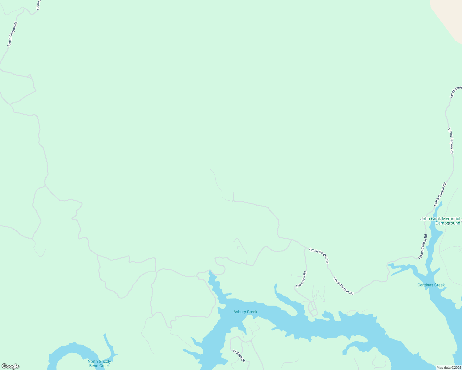 map of restaurants, bars, coffee shops, grocery stores, and more near 11010 Lynch Canyon Road in Bradley