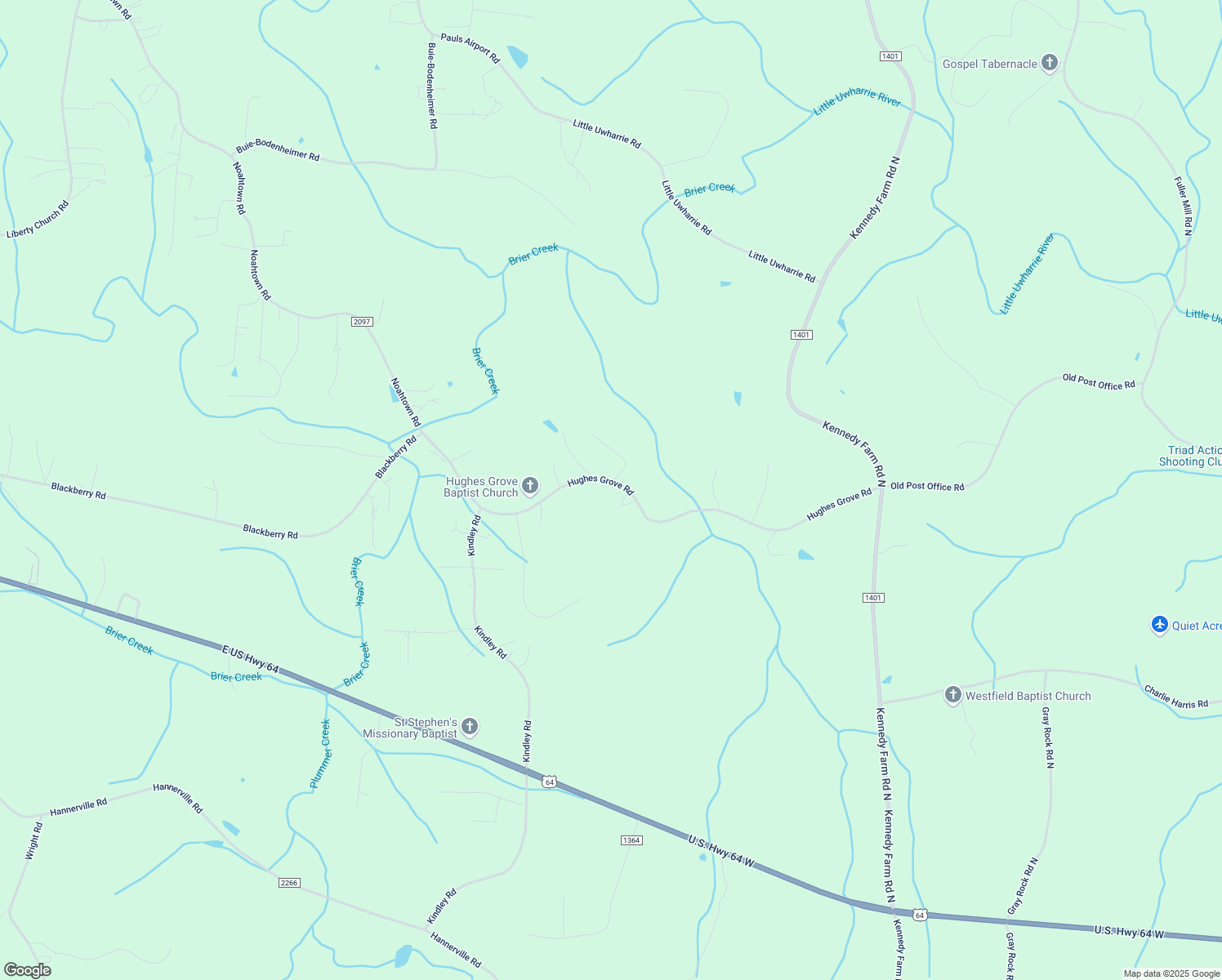 map of restaurants, bars, coffee shops, grocery stores, and more near 7469 Hughes Grove Road in Thomasville