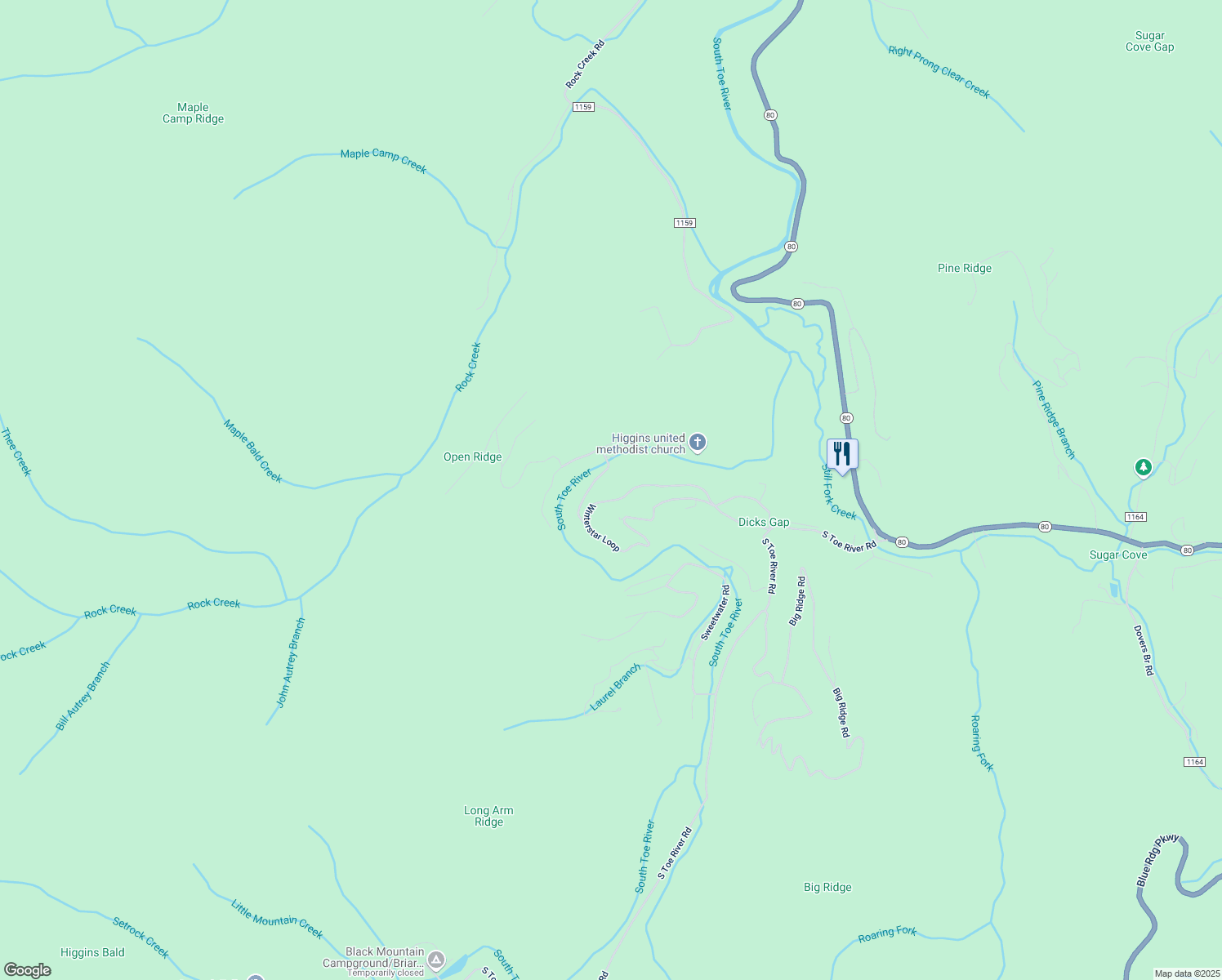 map of restaurants, bars, coffee shops, grocery stores, and more near 75 Mountain Cove in Burnsville