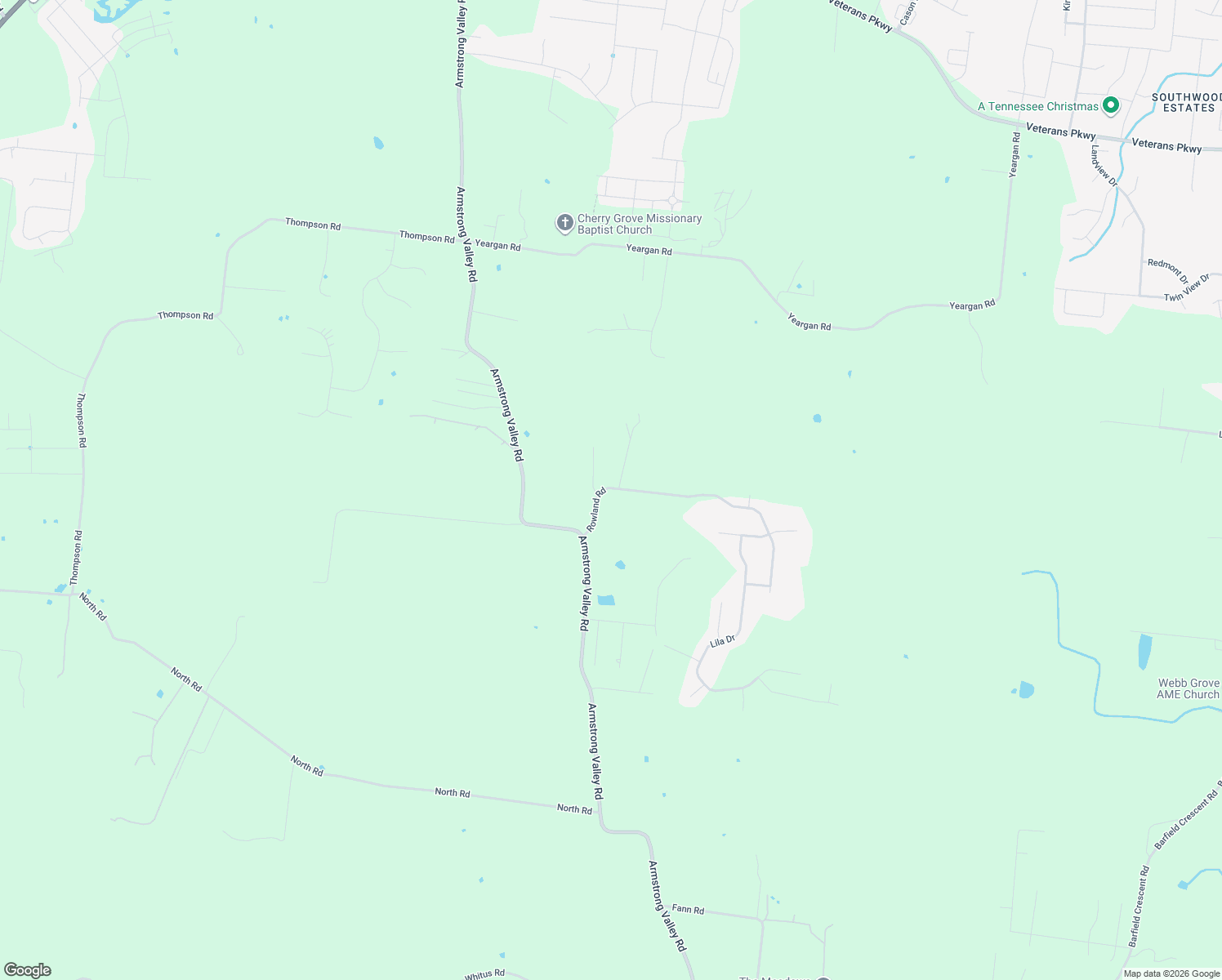 map of restaurants, bars, coffee shops, grocery stores, and more near 2487 Armstrong Valley Rd in Murfreesboro