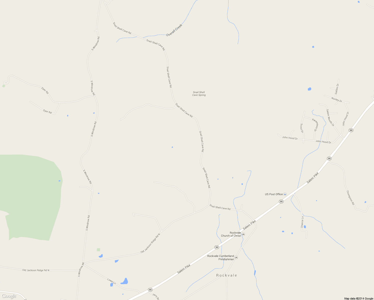 map of restaurants, bars, coffee shops, grocery stores, and more near 5612 Snail Shell Cave Road in Rockvale