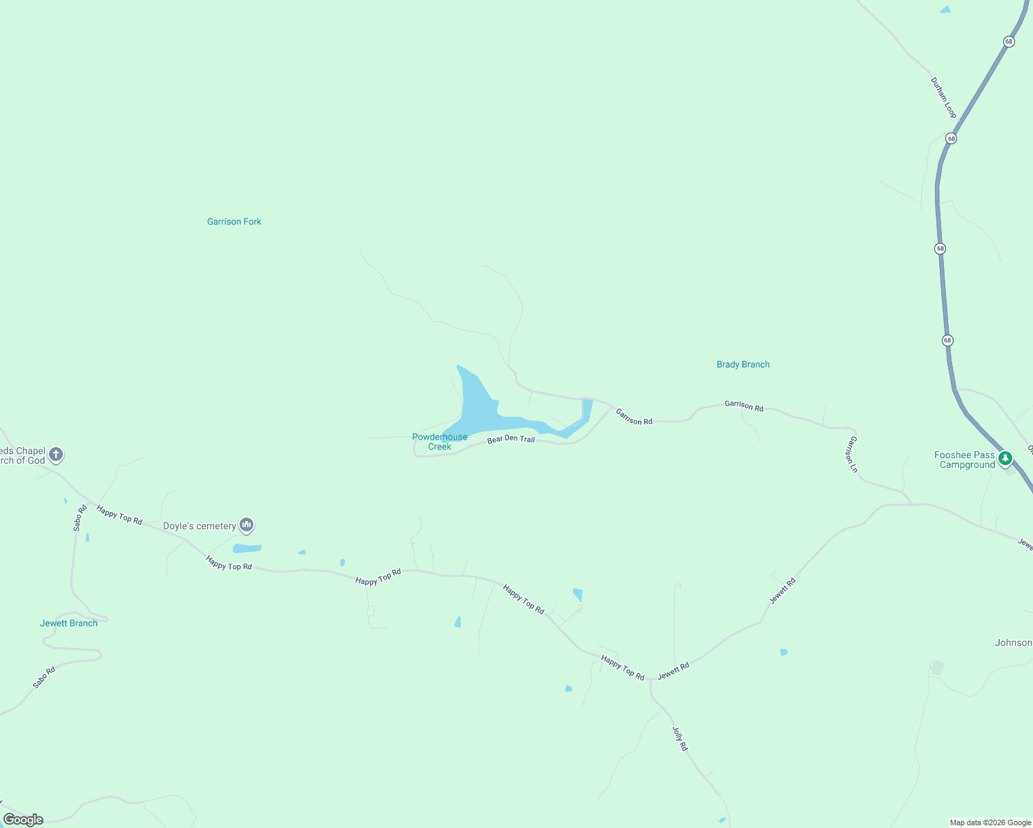 map of restaurants, bars, coffee shops, grocery stores, and more near 405 Doyle Garrison Lane in Grandview