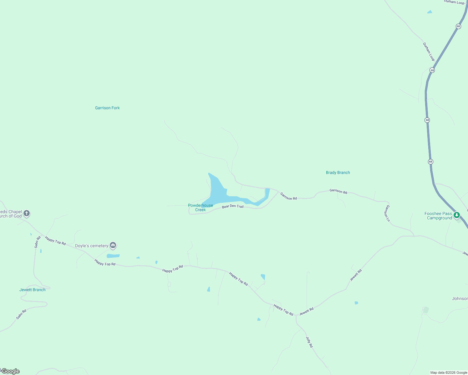 map of restaurants, bars, coffee shops, grocery stores, and more near 405 Doyle Garrison Lane in Grandview