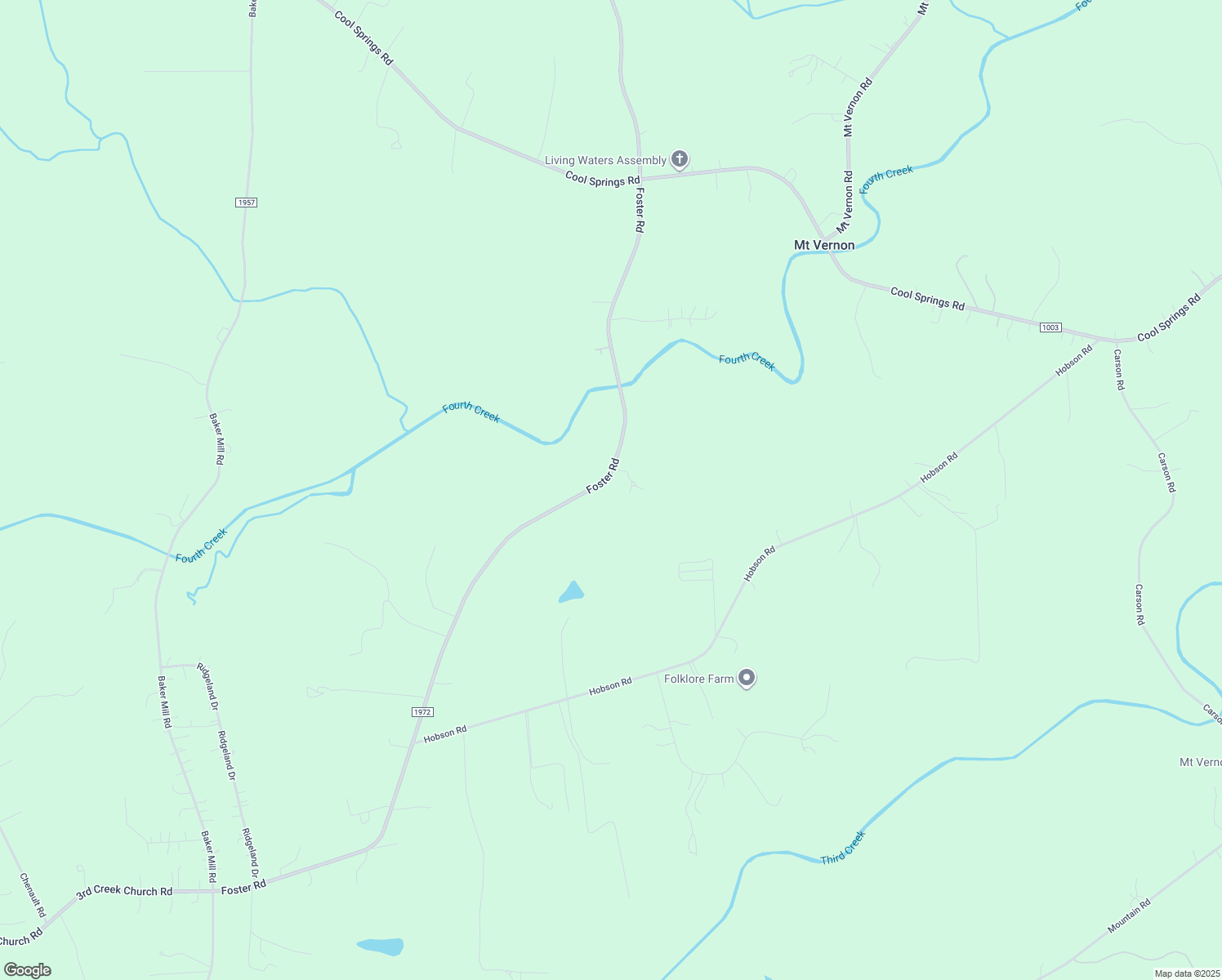 map of restaurants, bars, coffee shops, grocery stores, and more near 1925 Foster Road in Cleveland