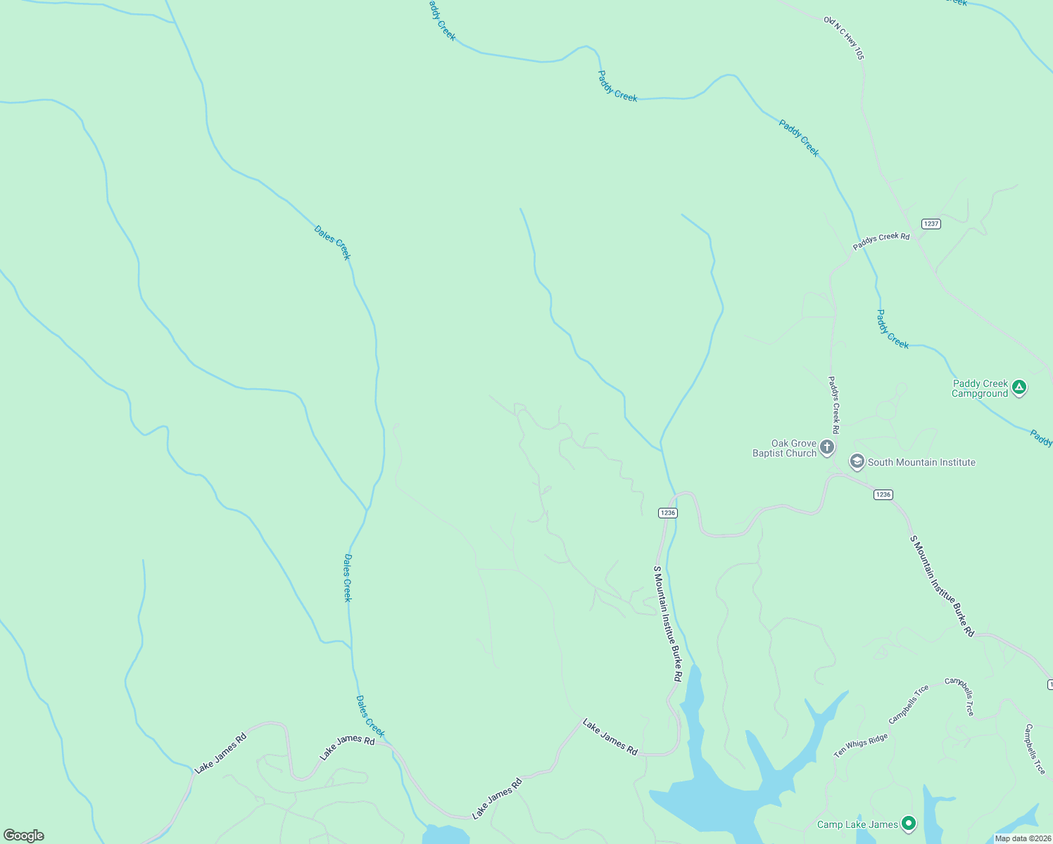 map of restaurants, bars, coffee shops, grocery stores, and more near 9023 Shortoff View Terrace in Nebo